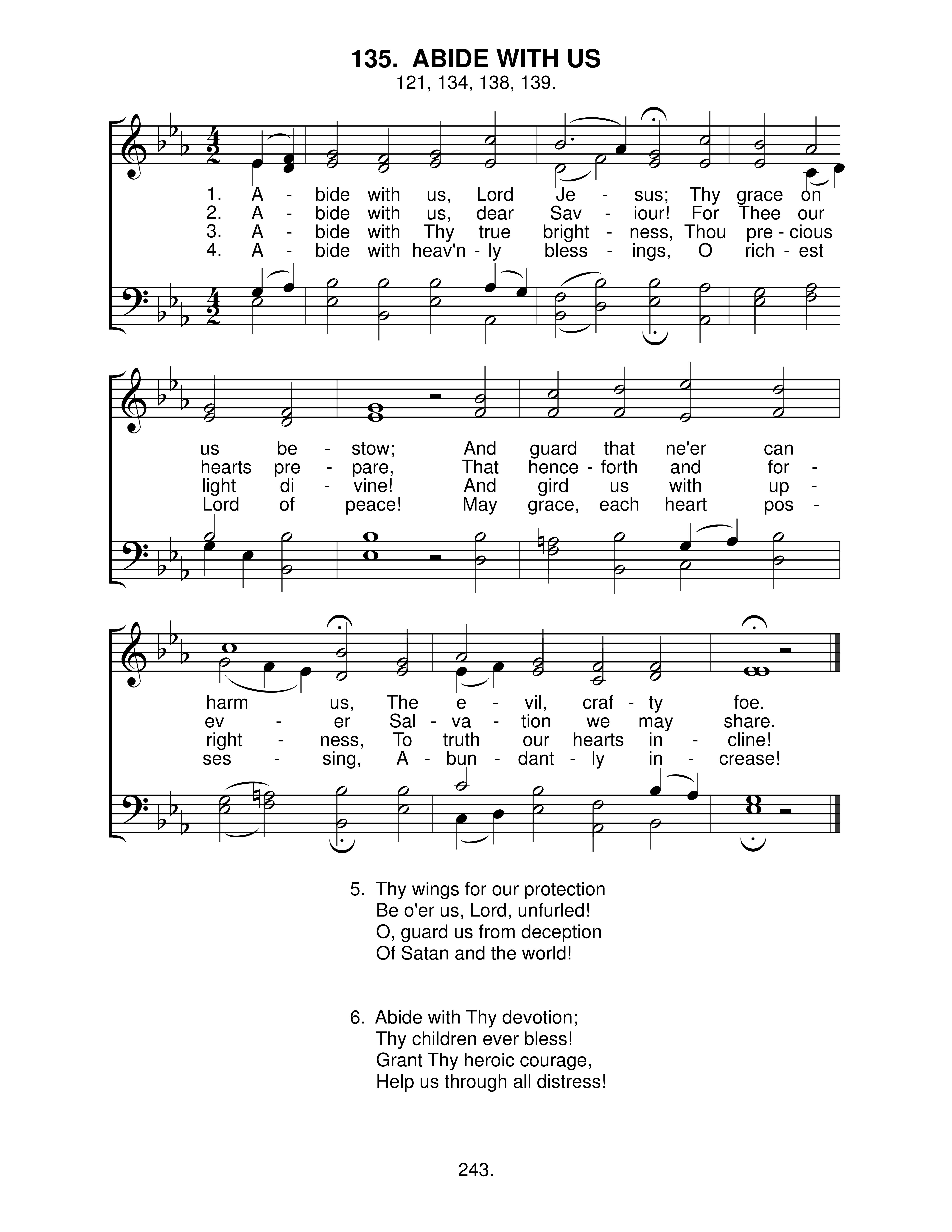 Abide With Us (#135)