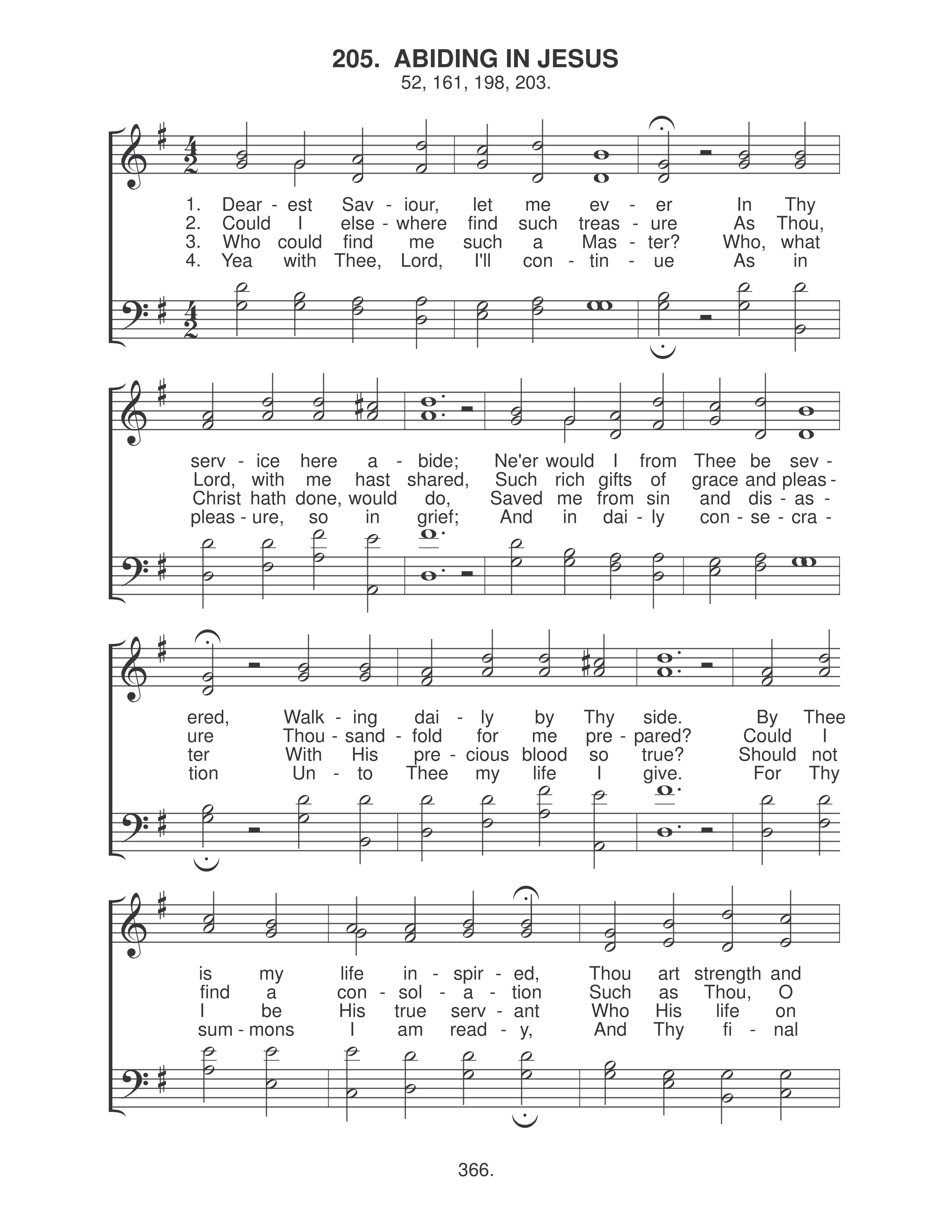 Abiding In Jesus (#205) page 1