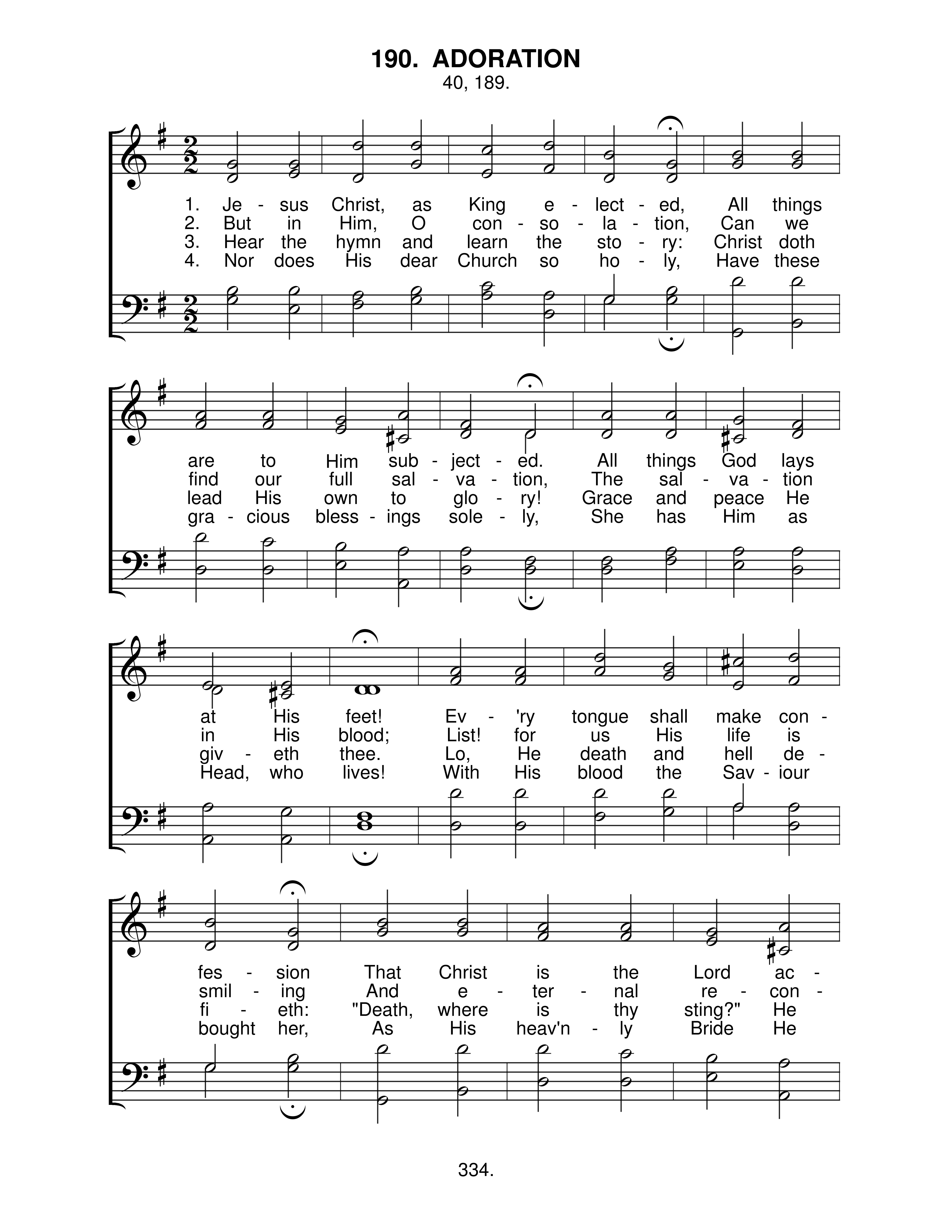 Adoration (#190) page 1