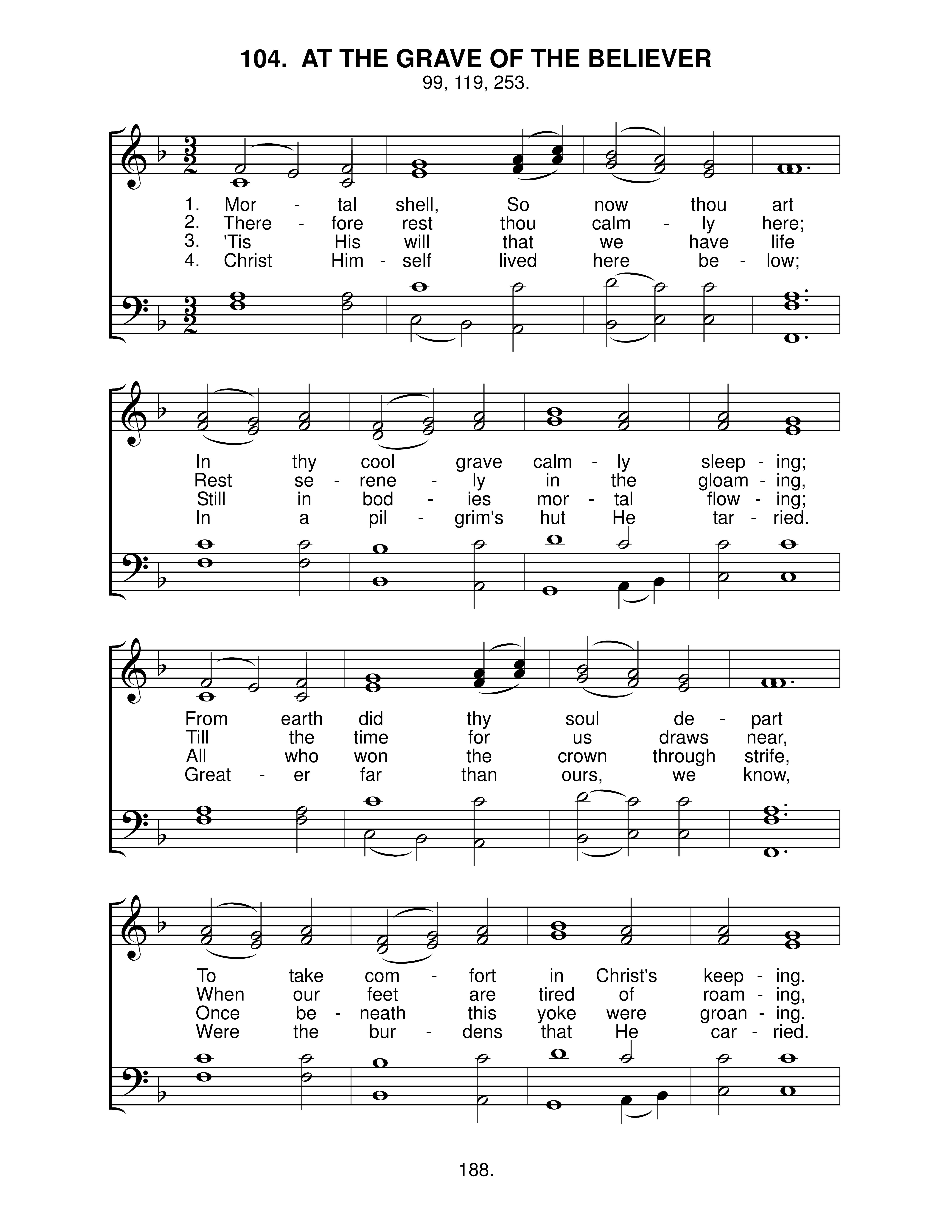 At The Grave Of The Believer (#104) page 1