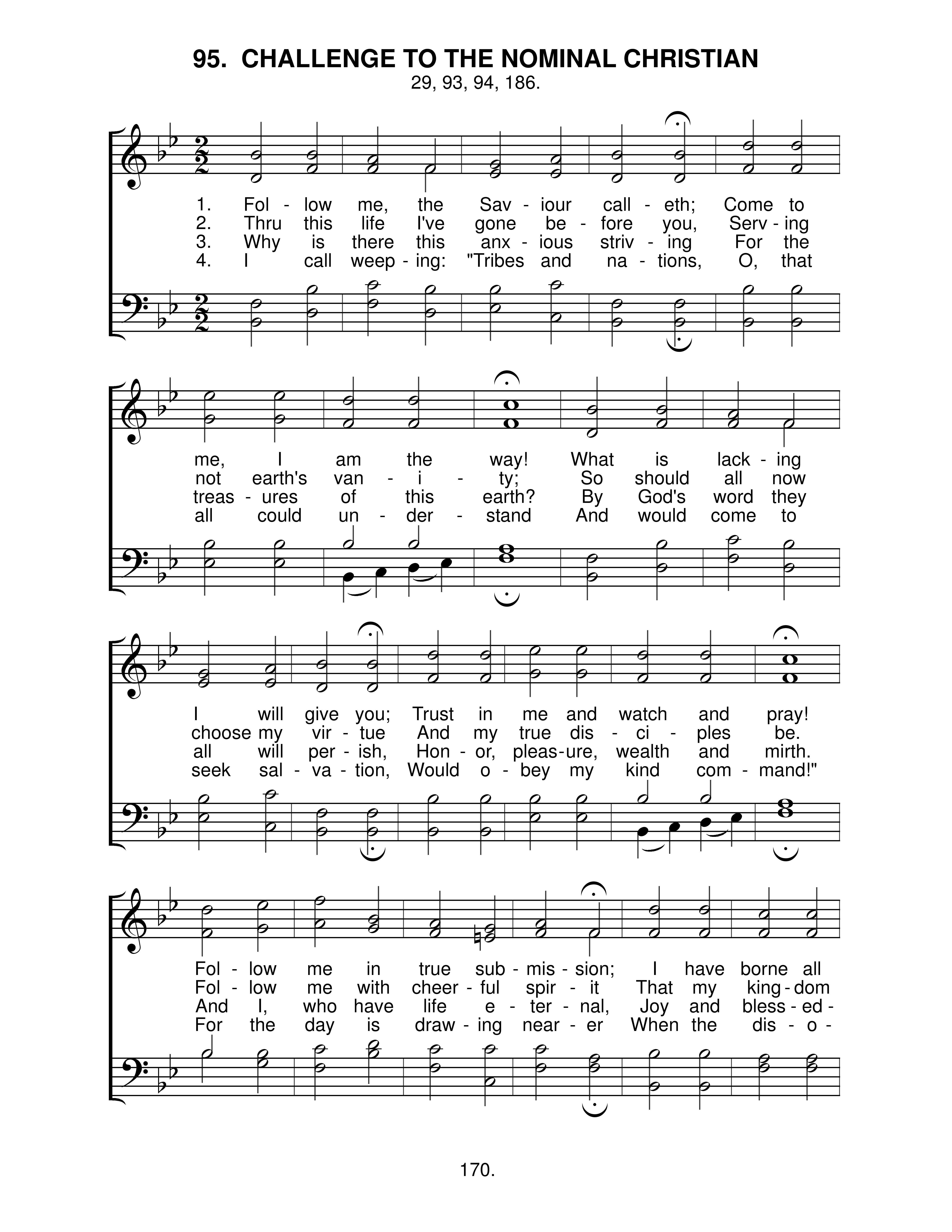 Challenge To The Nominal Christian (#95) page 1