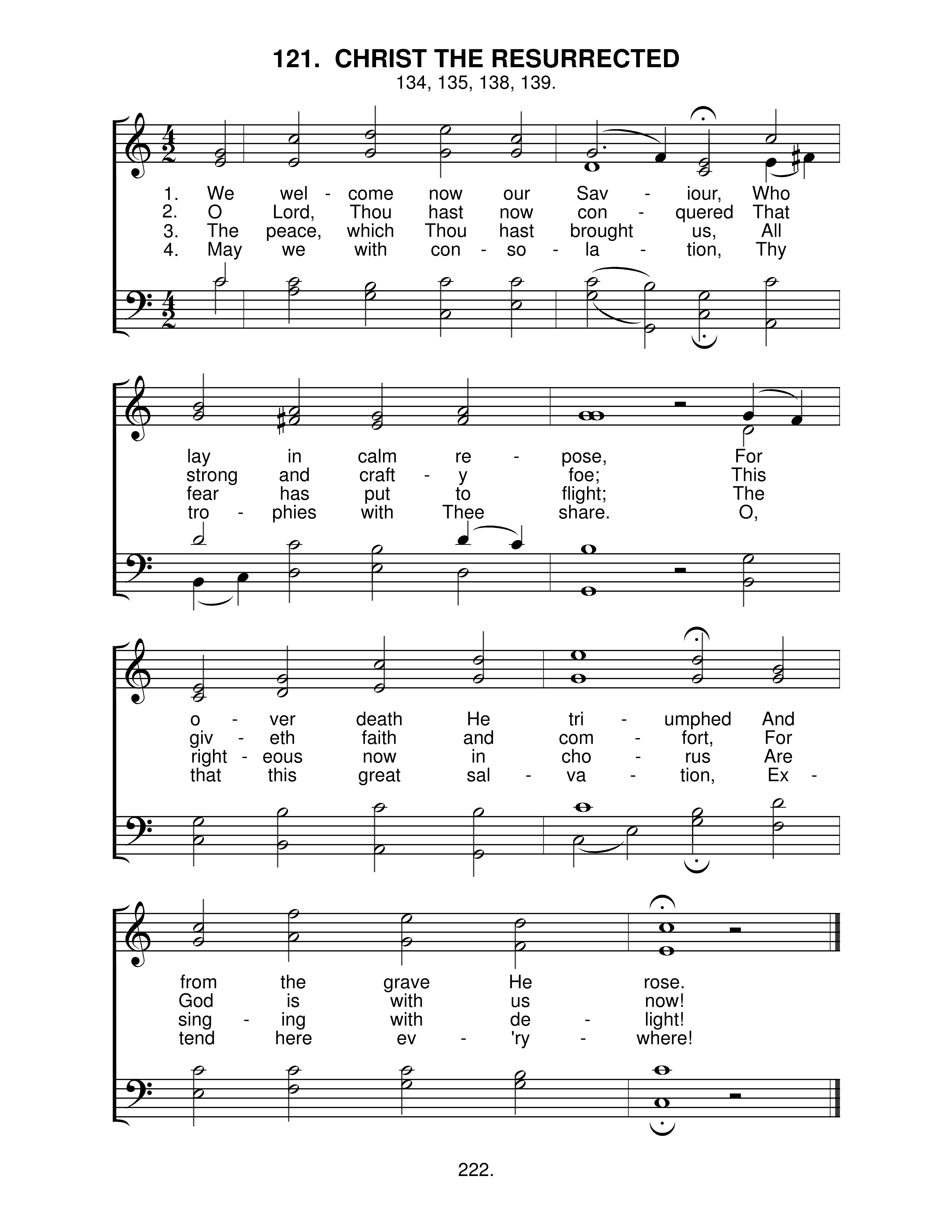 Christ The Resurrected (#121) page 1