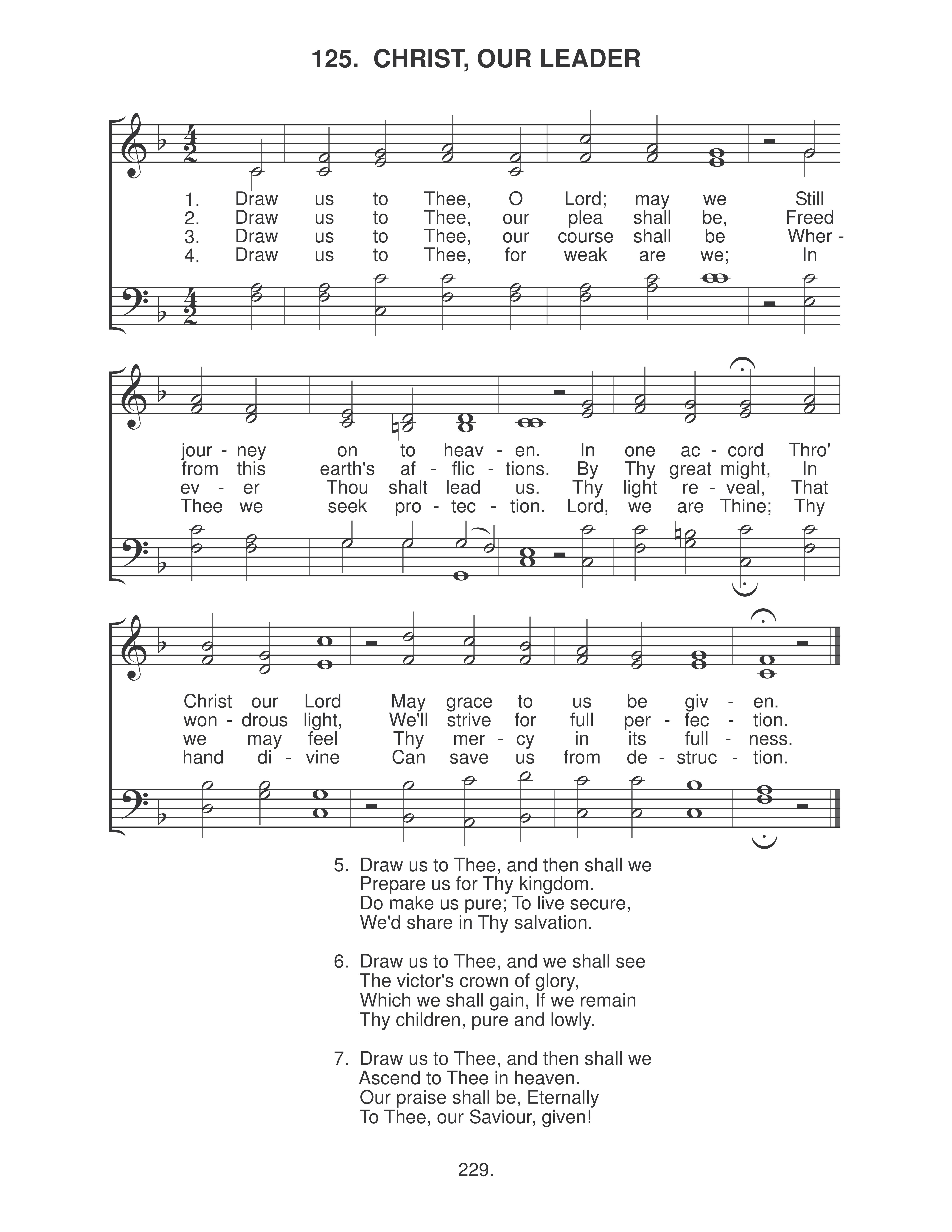 Christ, Our Leader (#125)