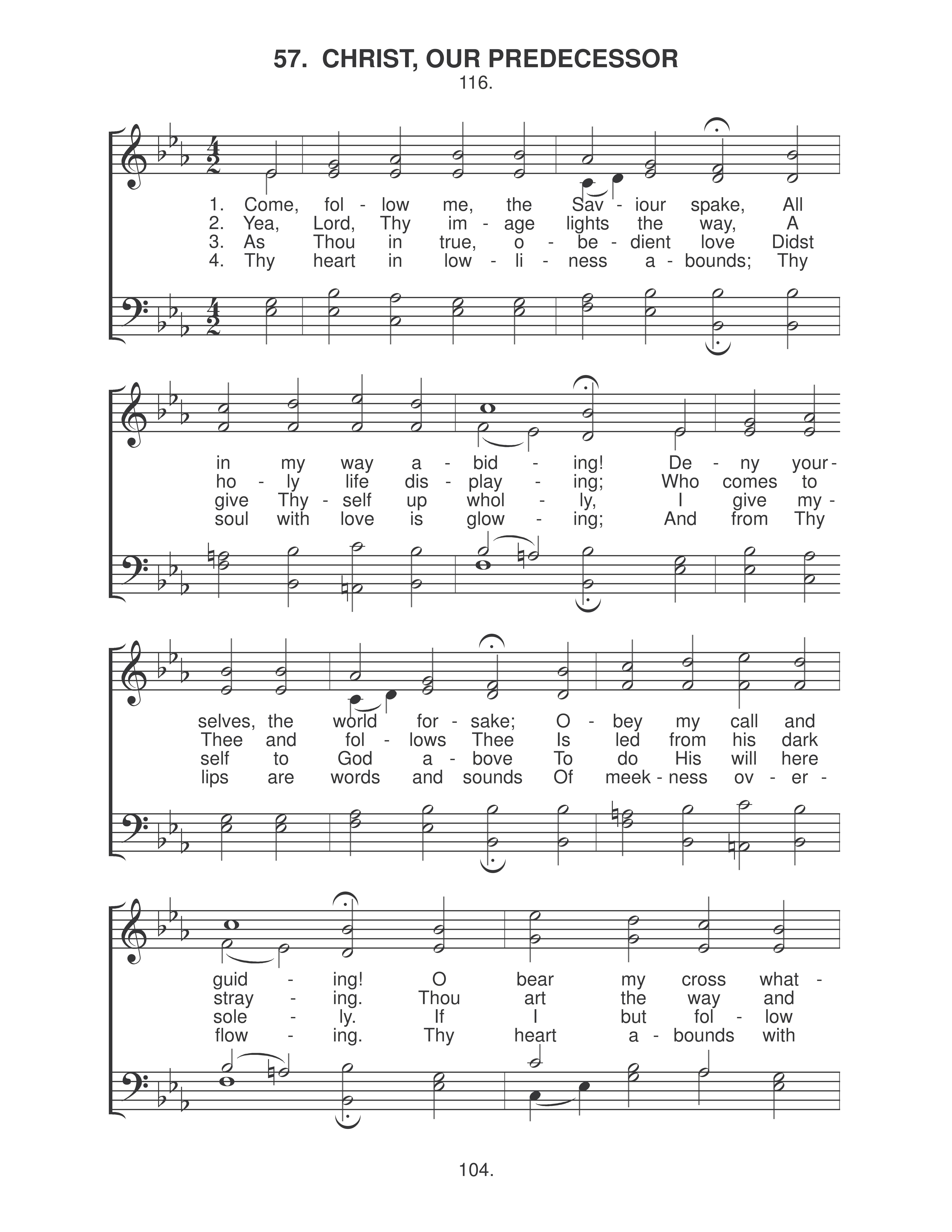 Christ, Our Predecessor (#57) page 1