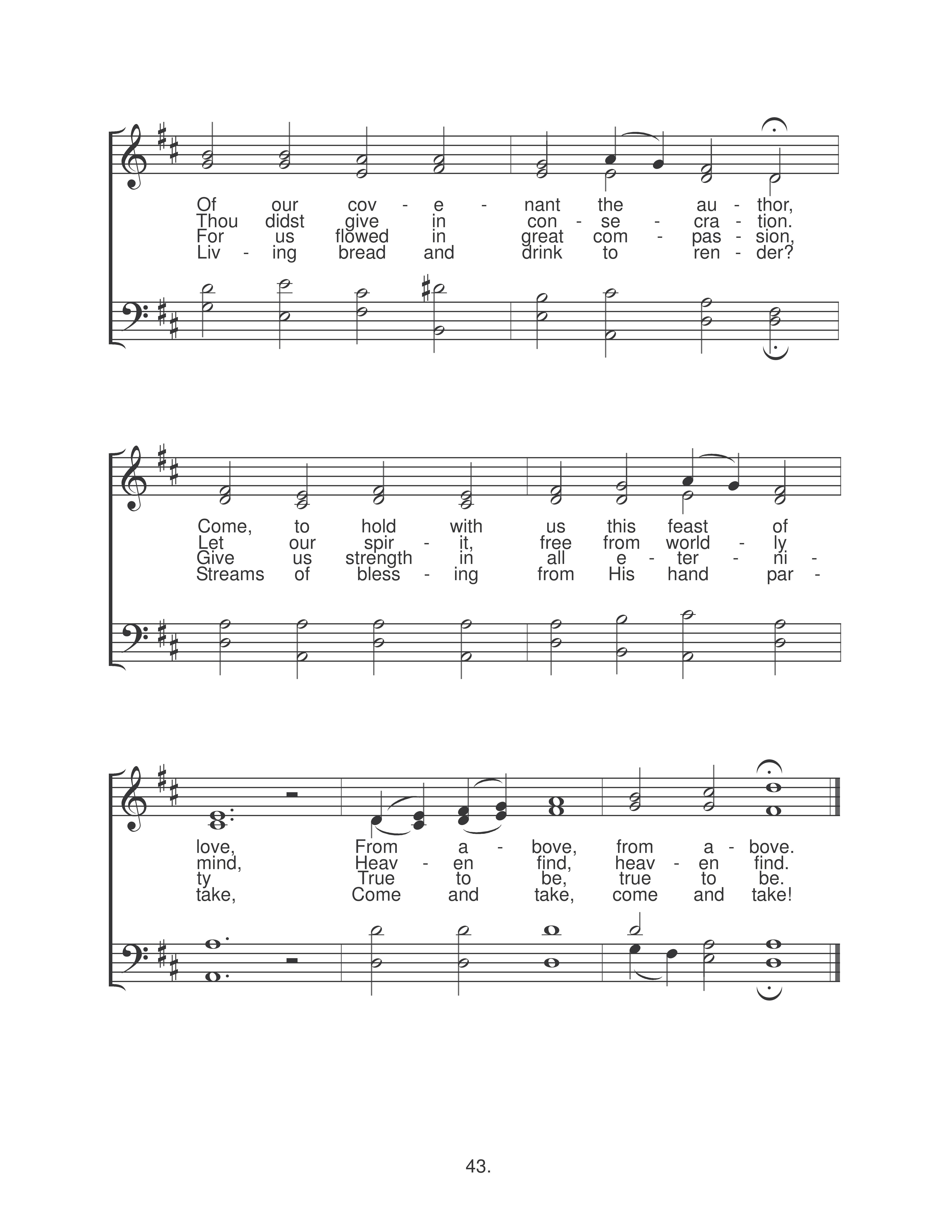 Communion Hymn (#24) page 2