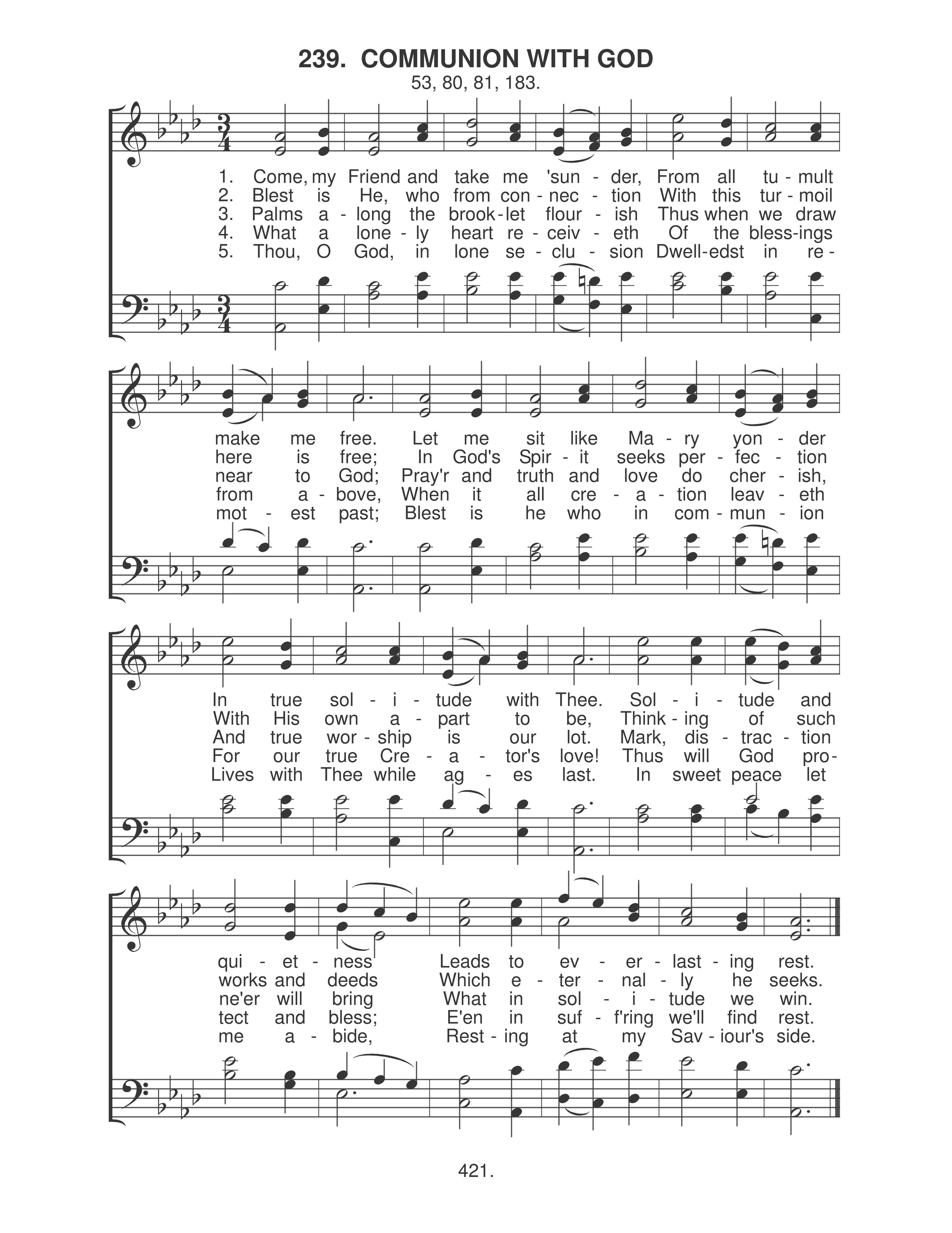 Communion With God (#239)