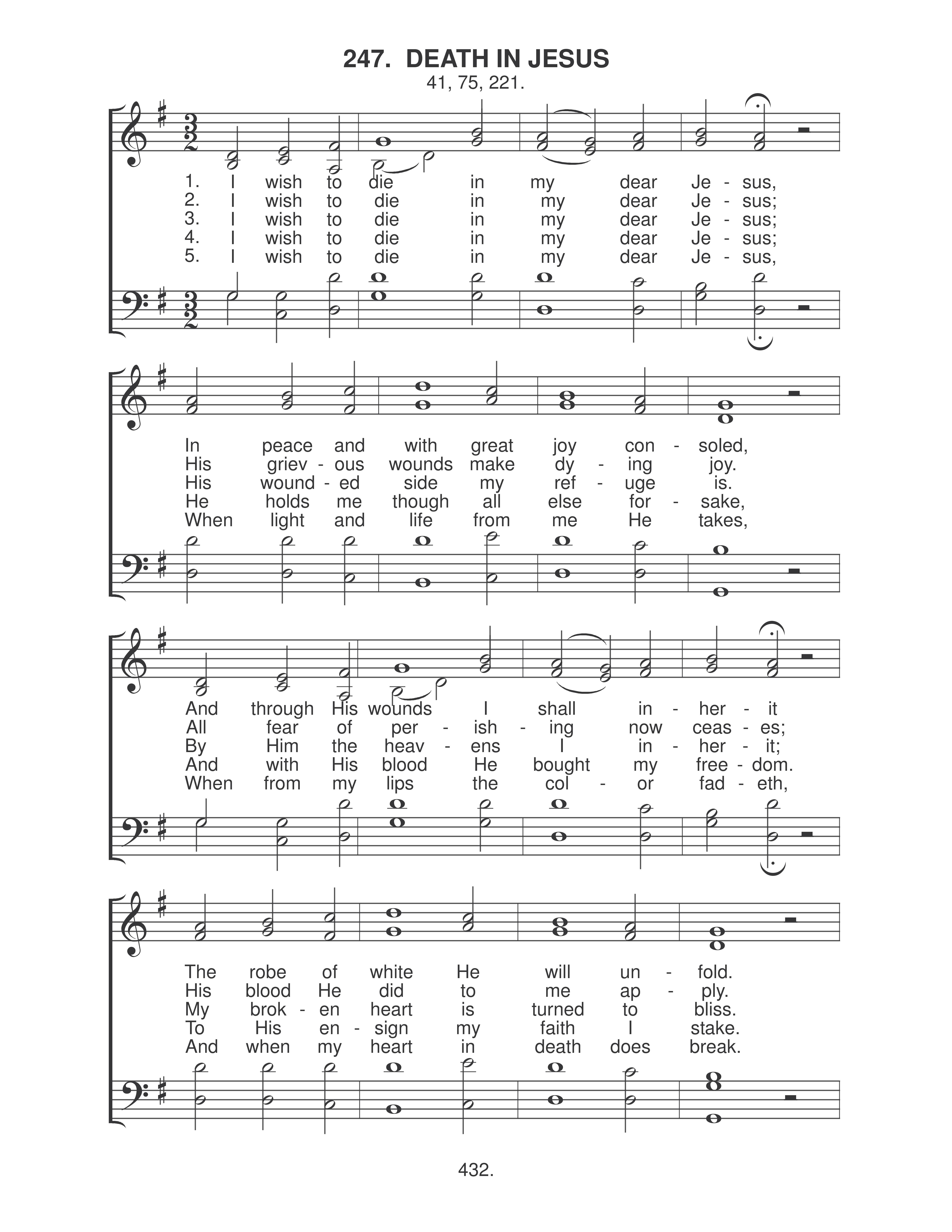 Death In Jesus (#247) page 1
