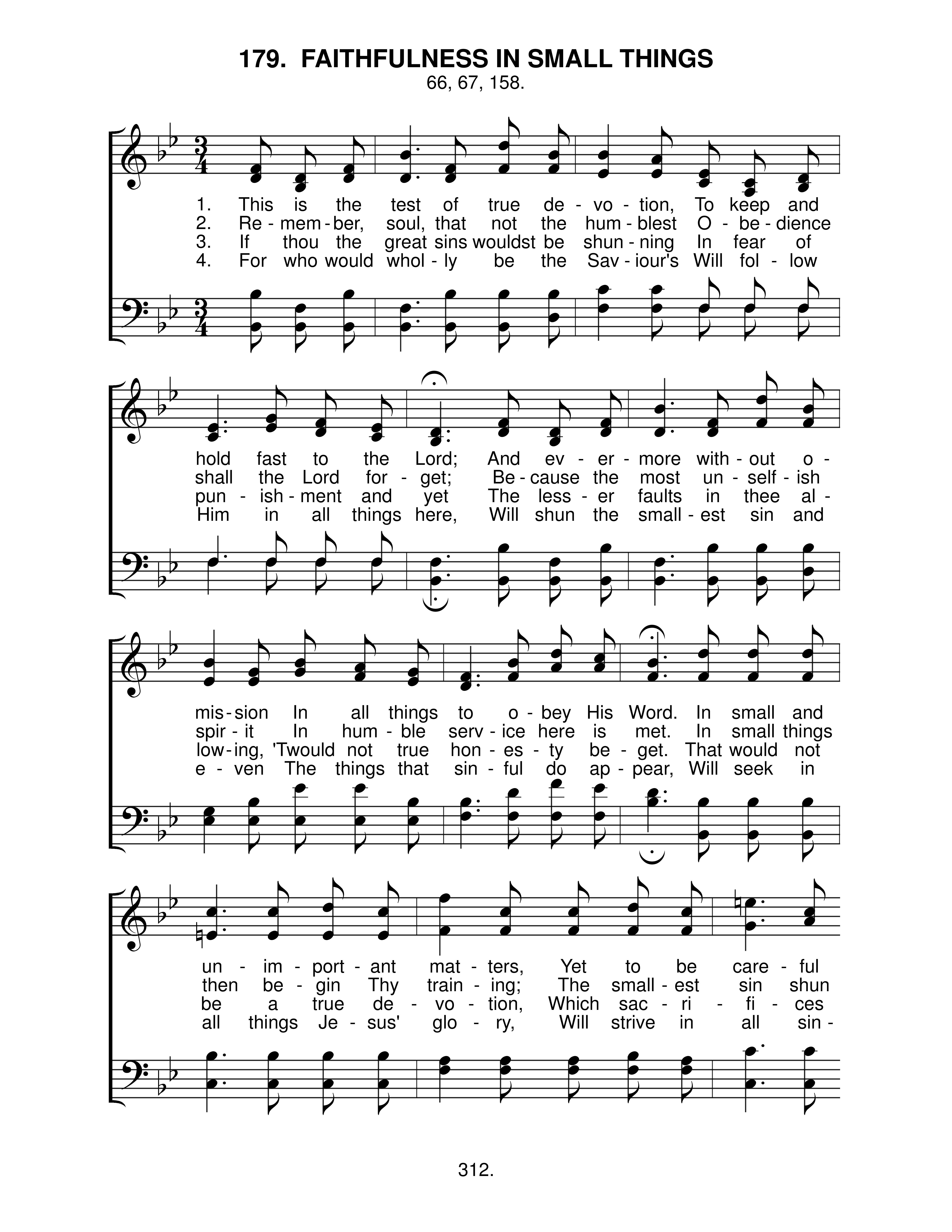 Faithfulness In Small Things (#179) page 1