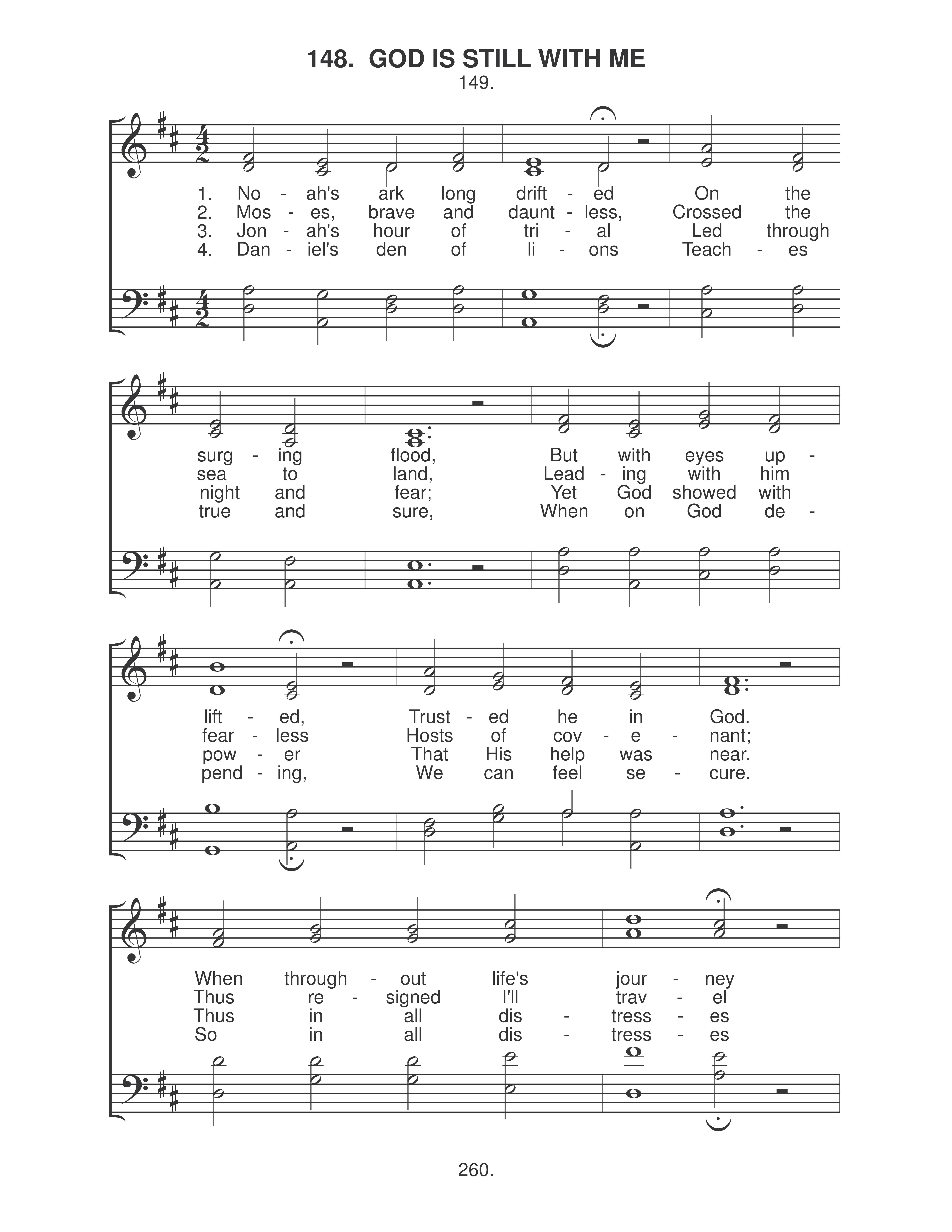 God Is Still With Me (#148) page 1