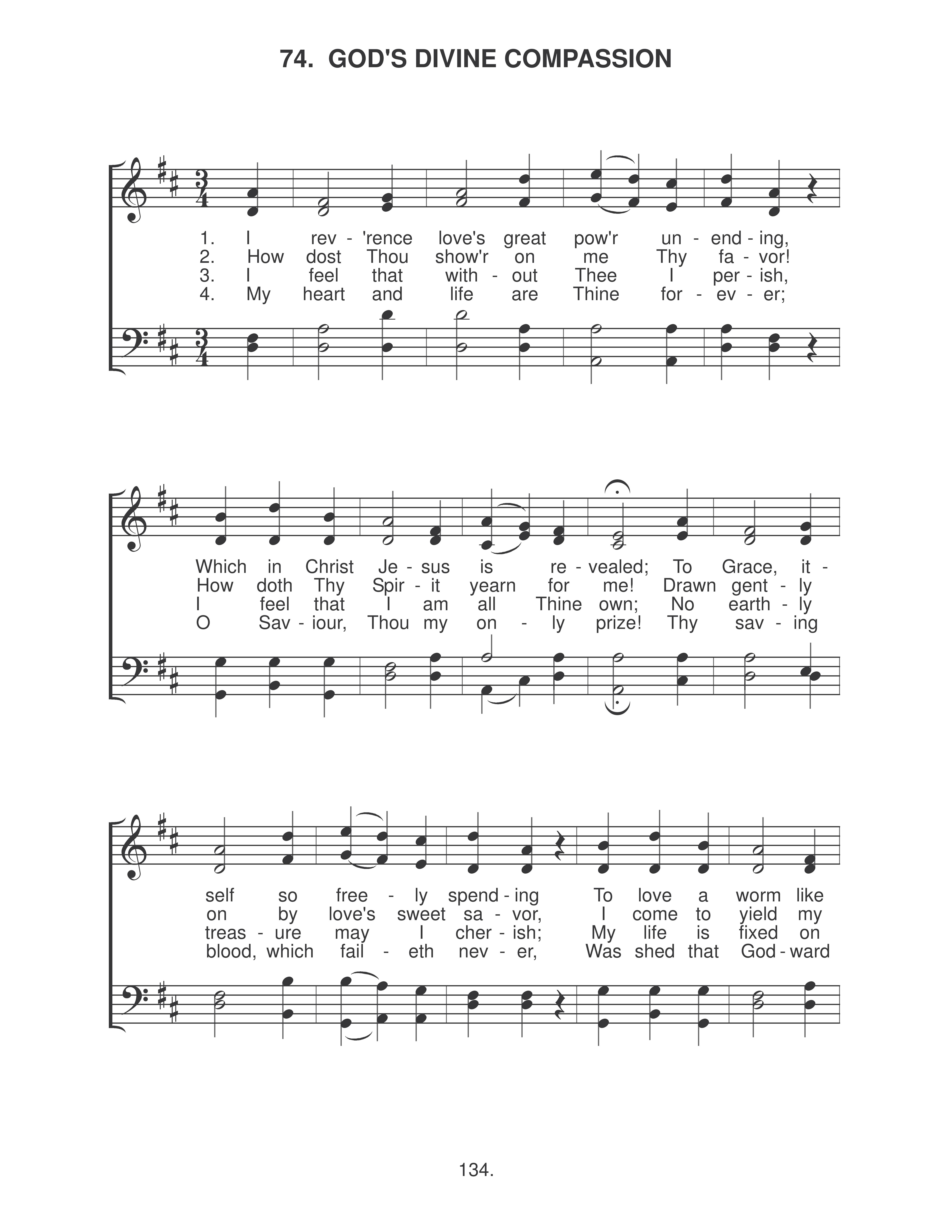 God's Divine Compassion (#74) page 1