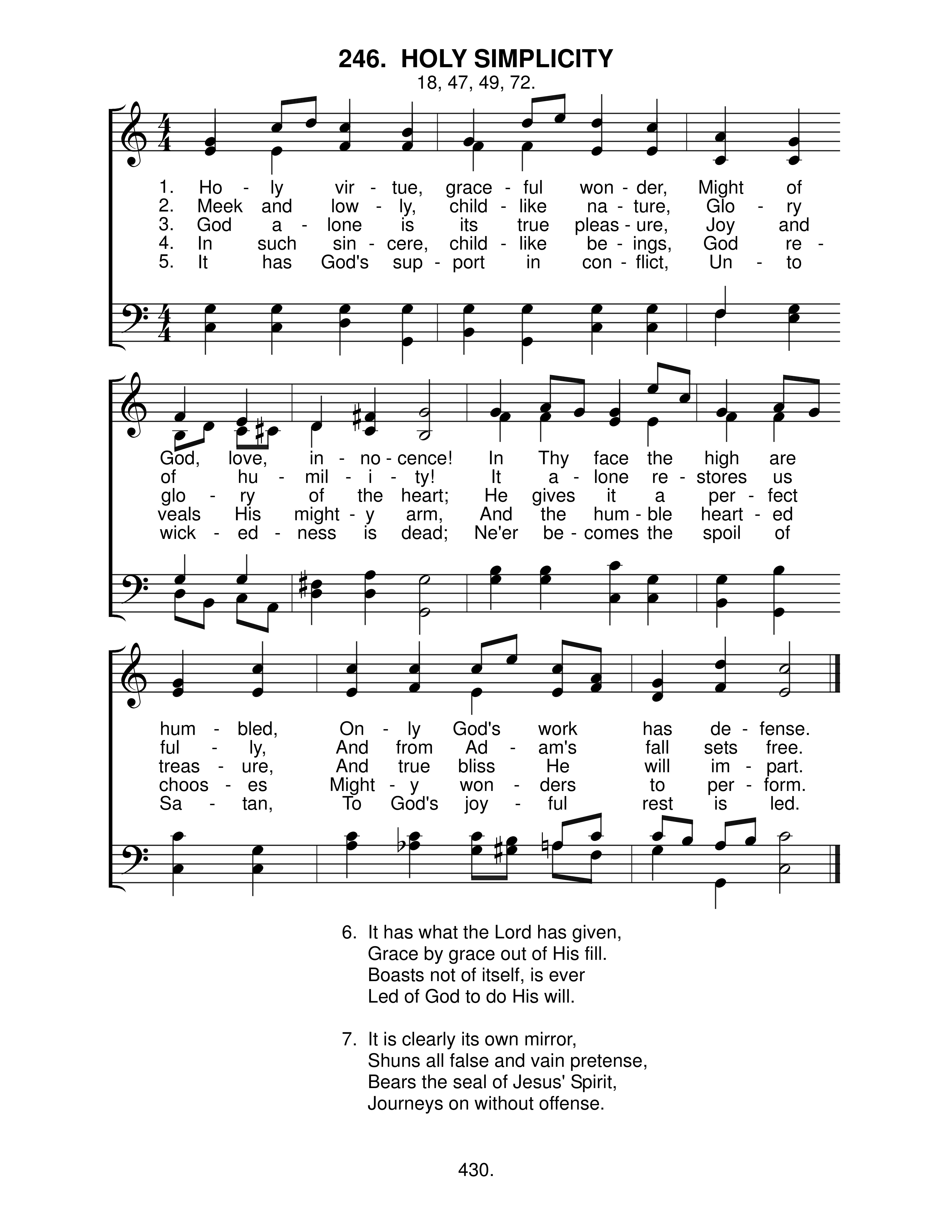 Holy Simplicity (#246) page 1