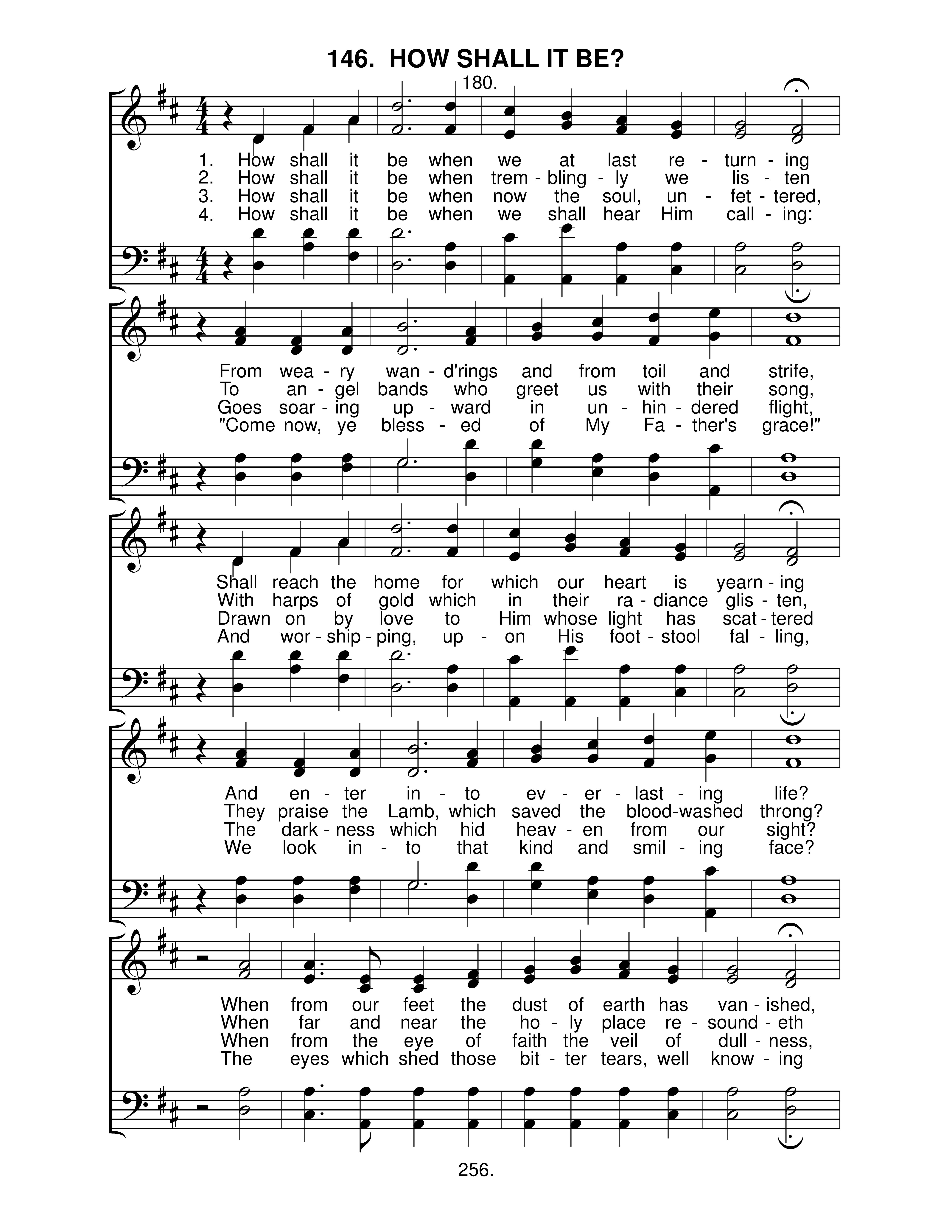 How Shall It Be (#146) page 1