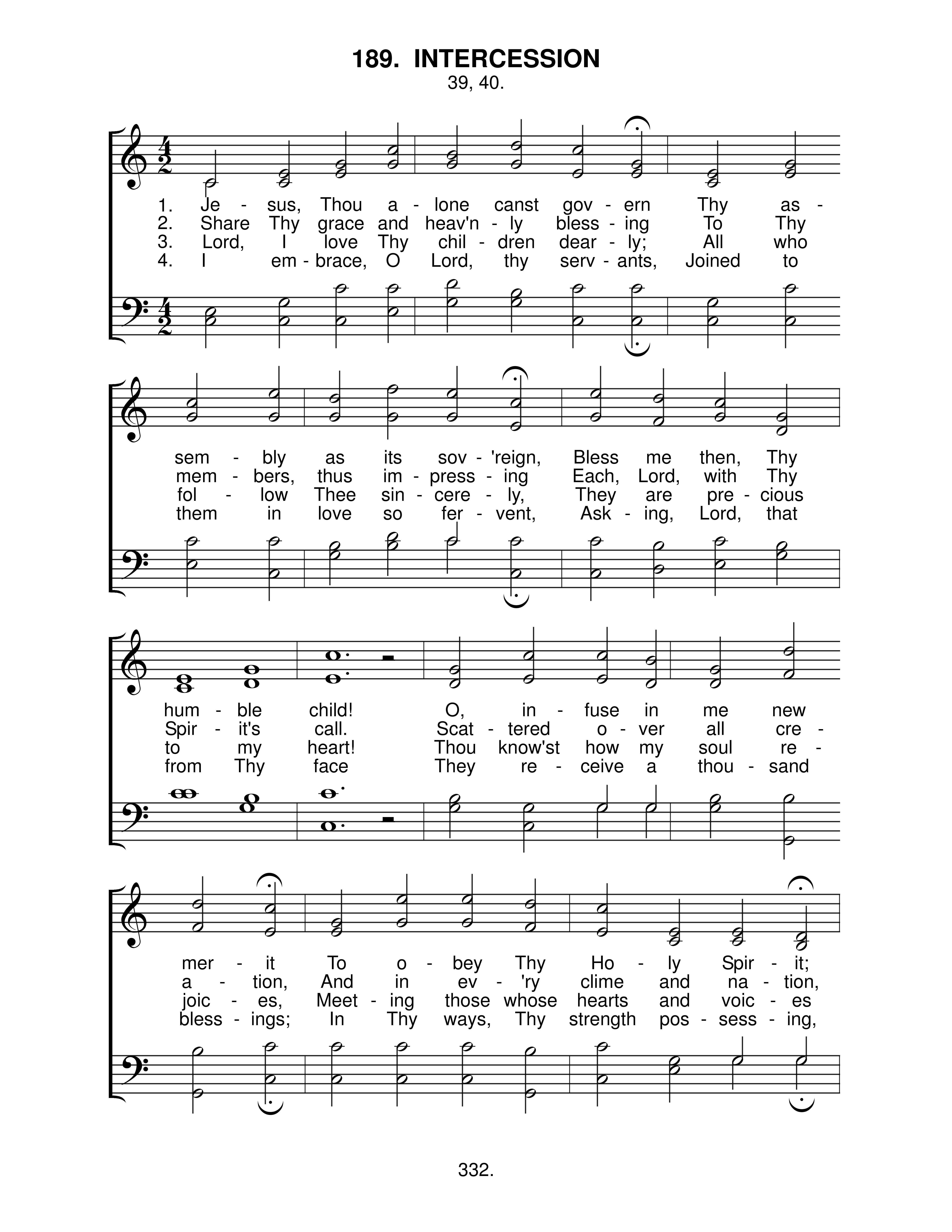 Intercession (#189) page 1