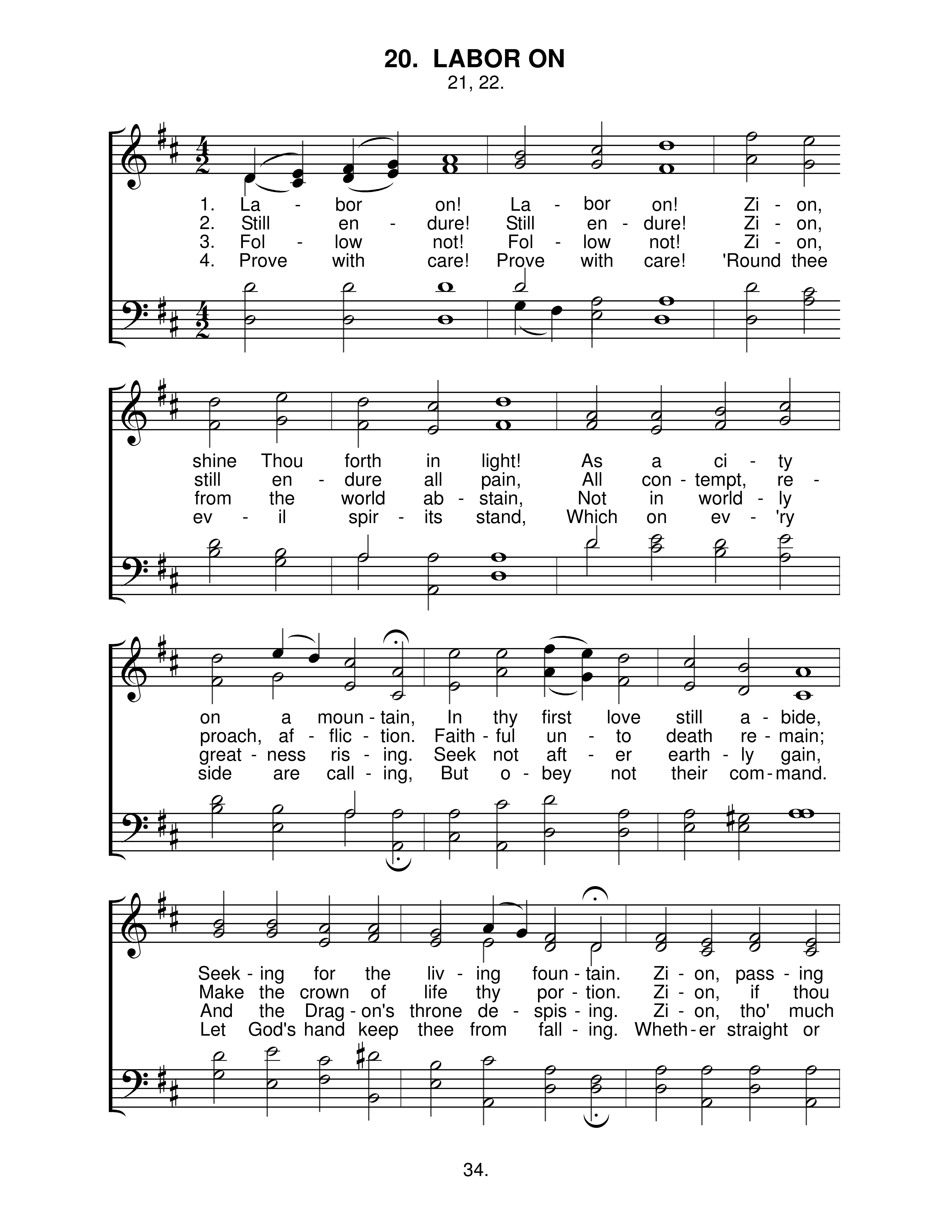 Labor On (#20) page 1