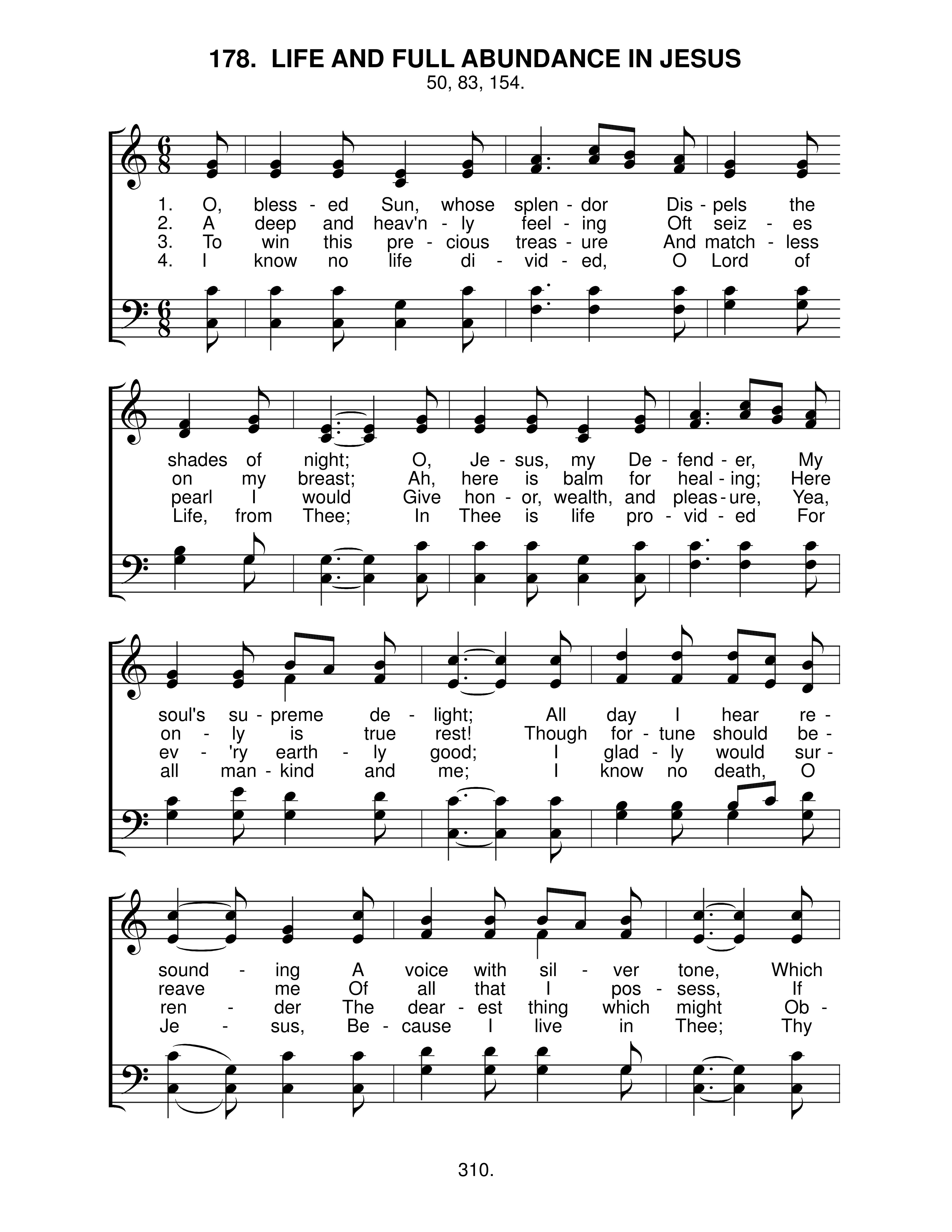 Life And Full Abundance In Jesus (#178) page 1