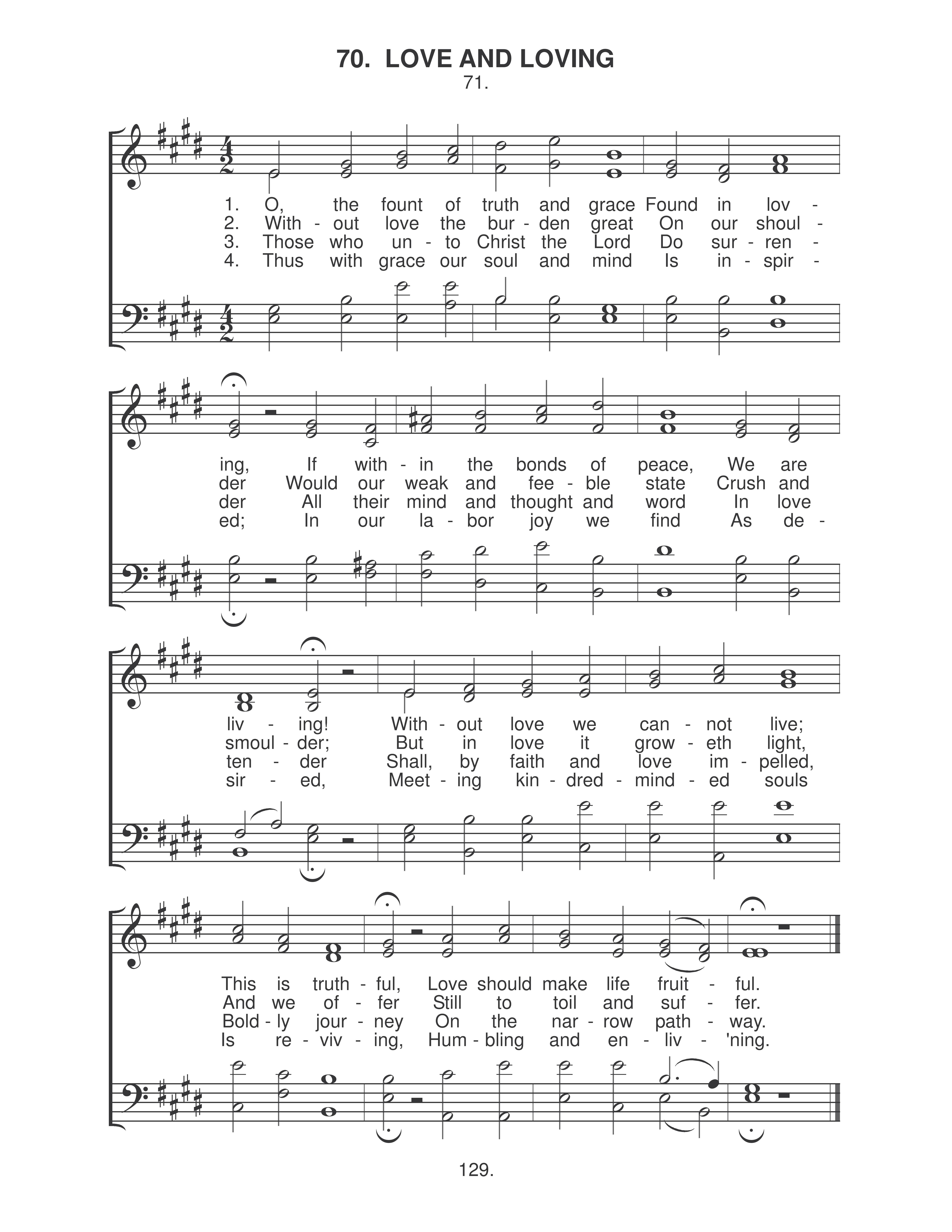 Love And Loving (#70)