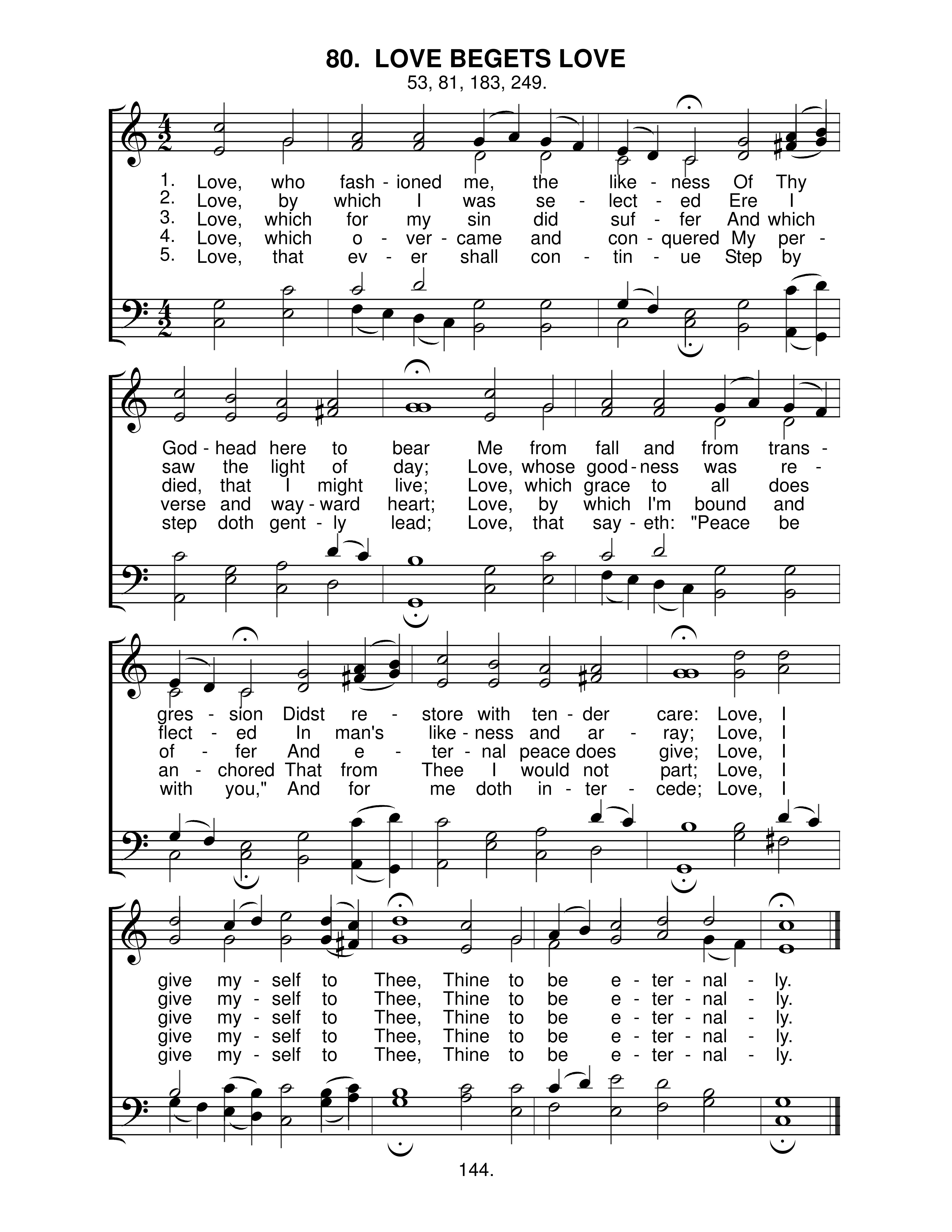 Love Begets Love (#80)