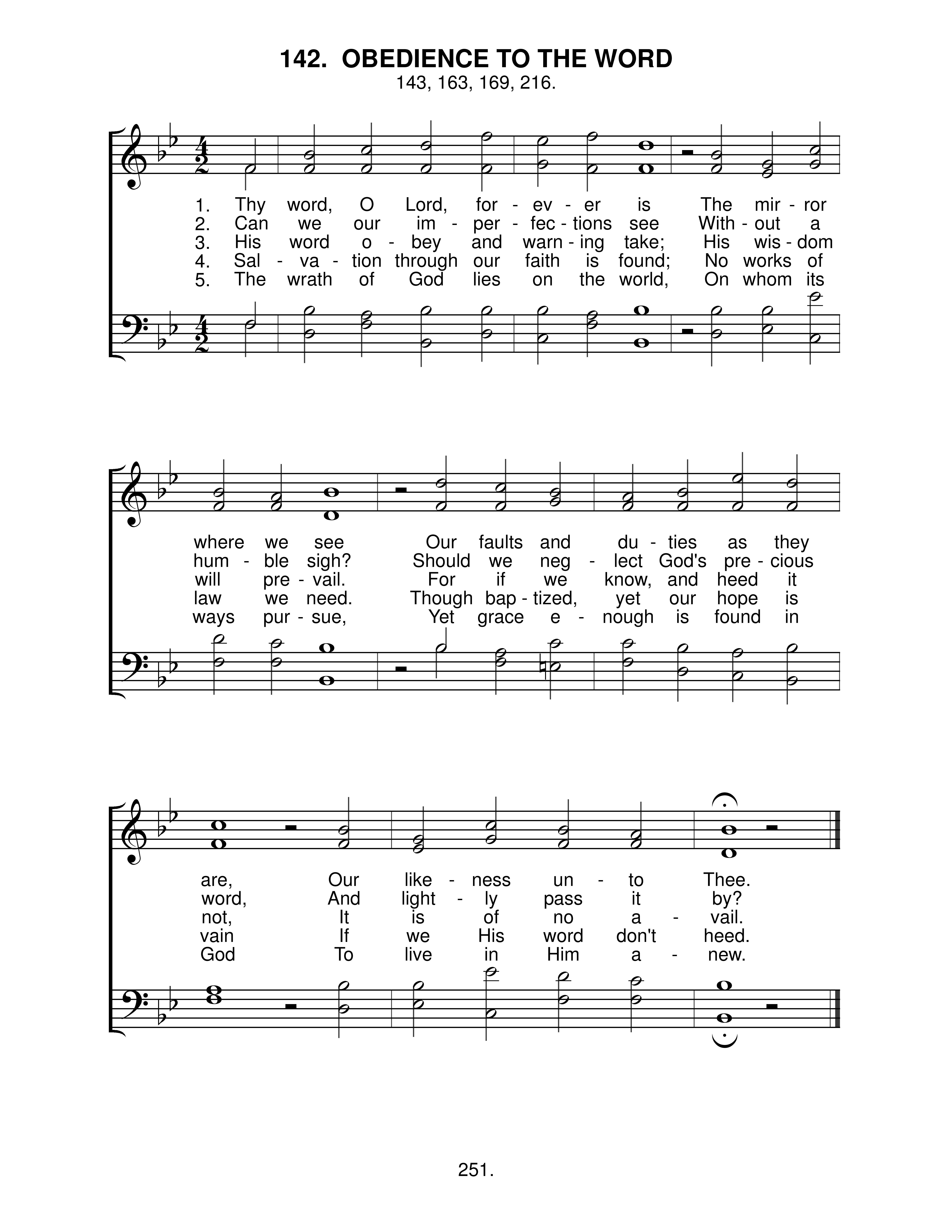 Obedience To The Word (#142)