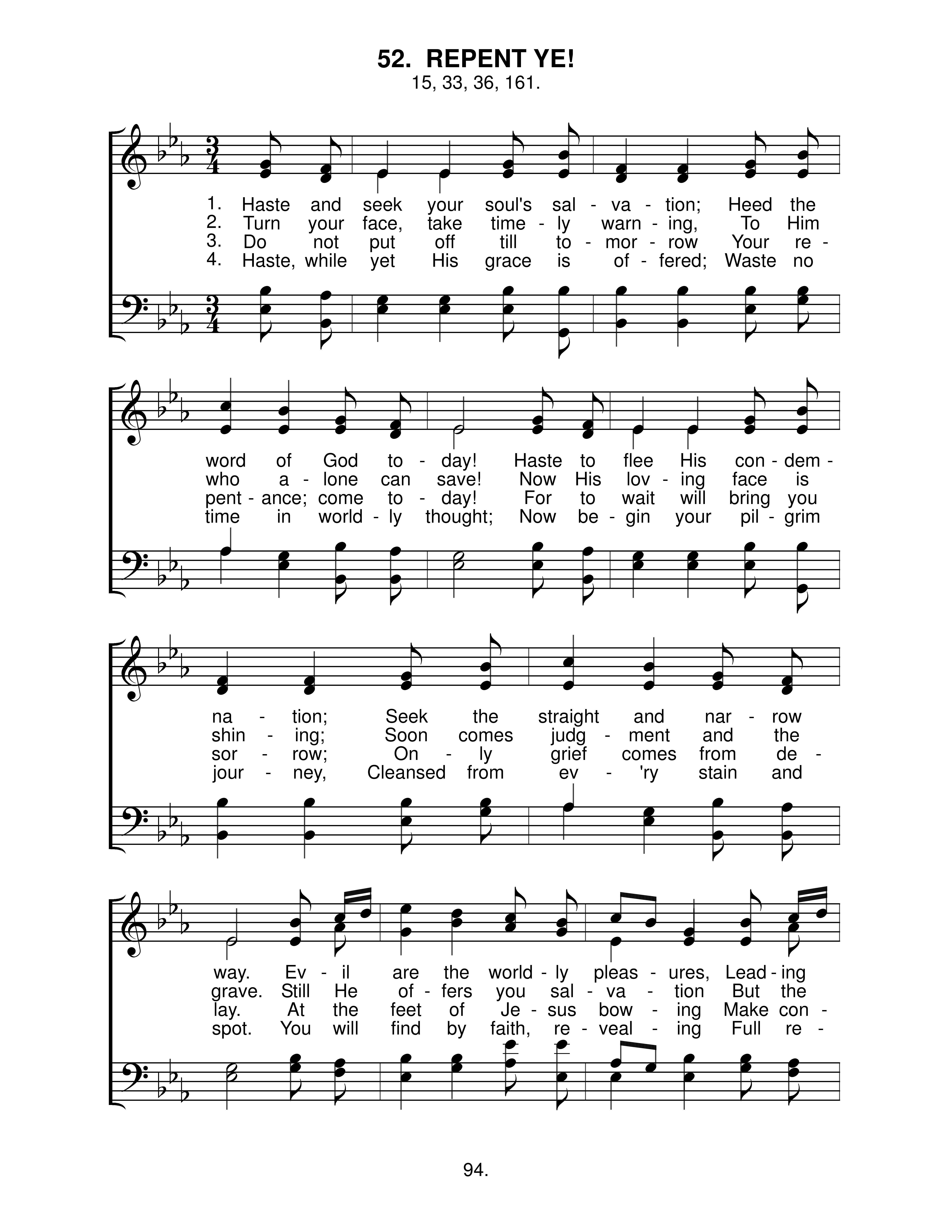 Repent Ye (#52) page 1