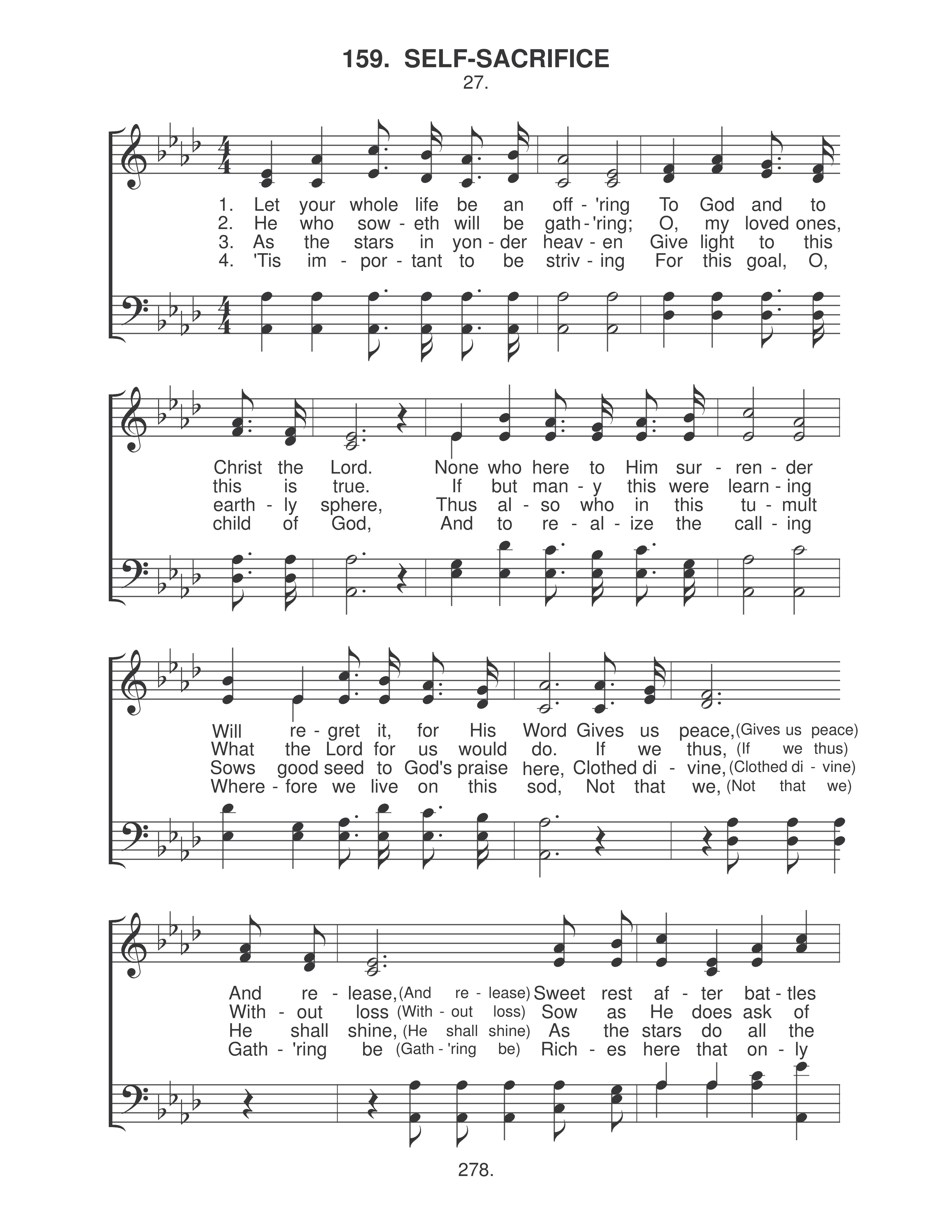 Self-Sacrifice (#159) page 1