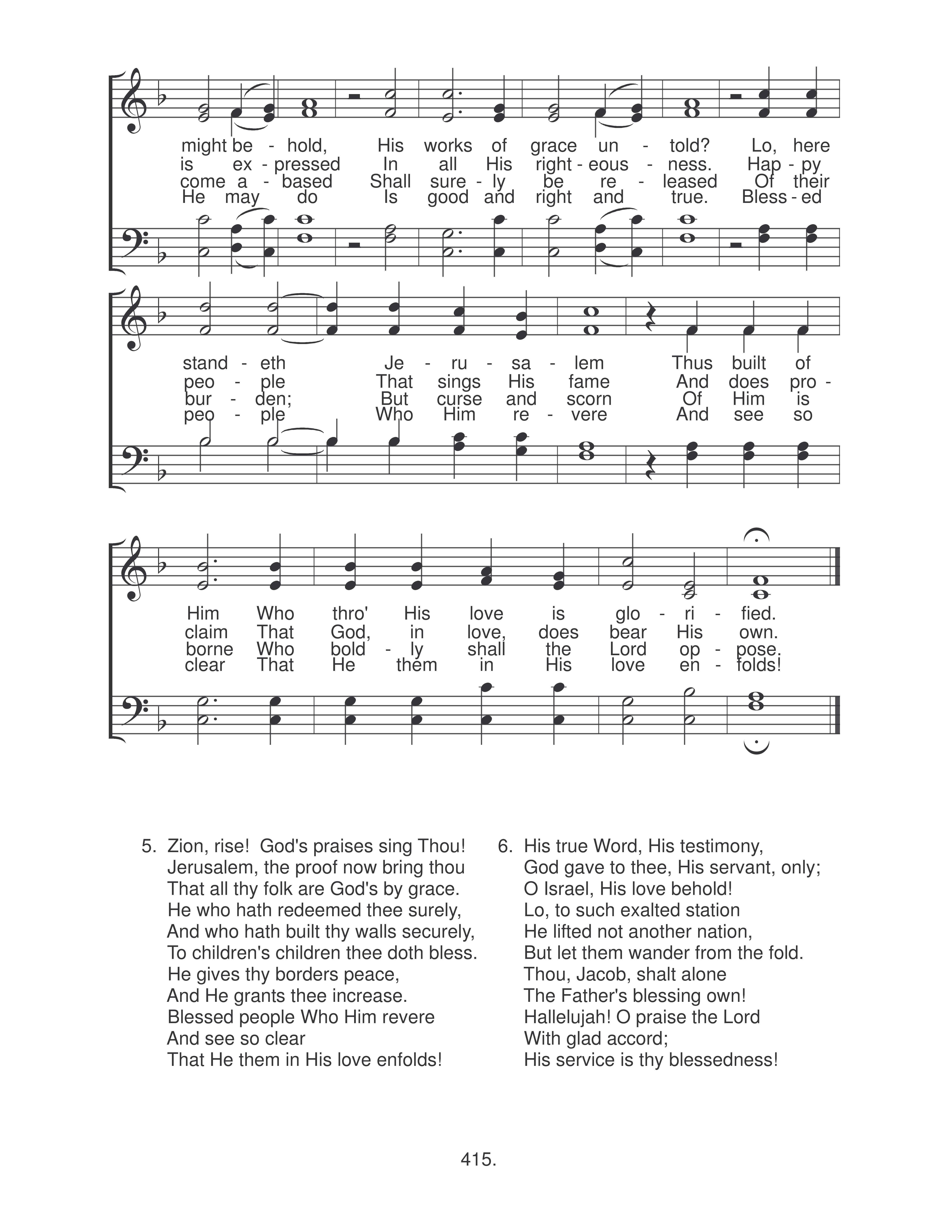 Song Of Praise (#233) page 2