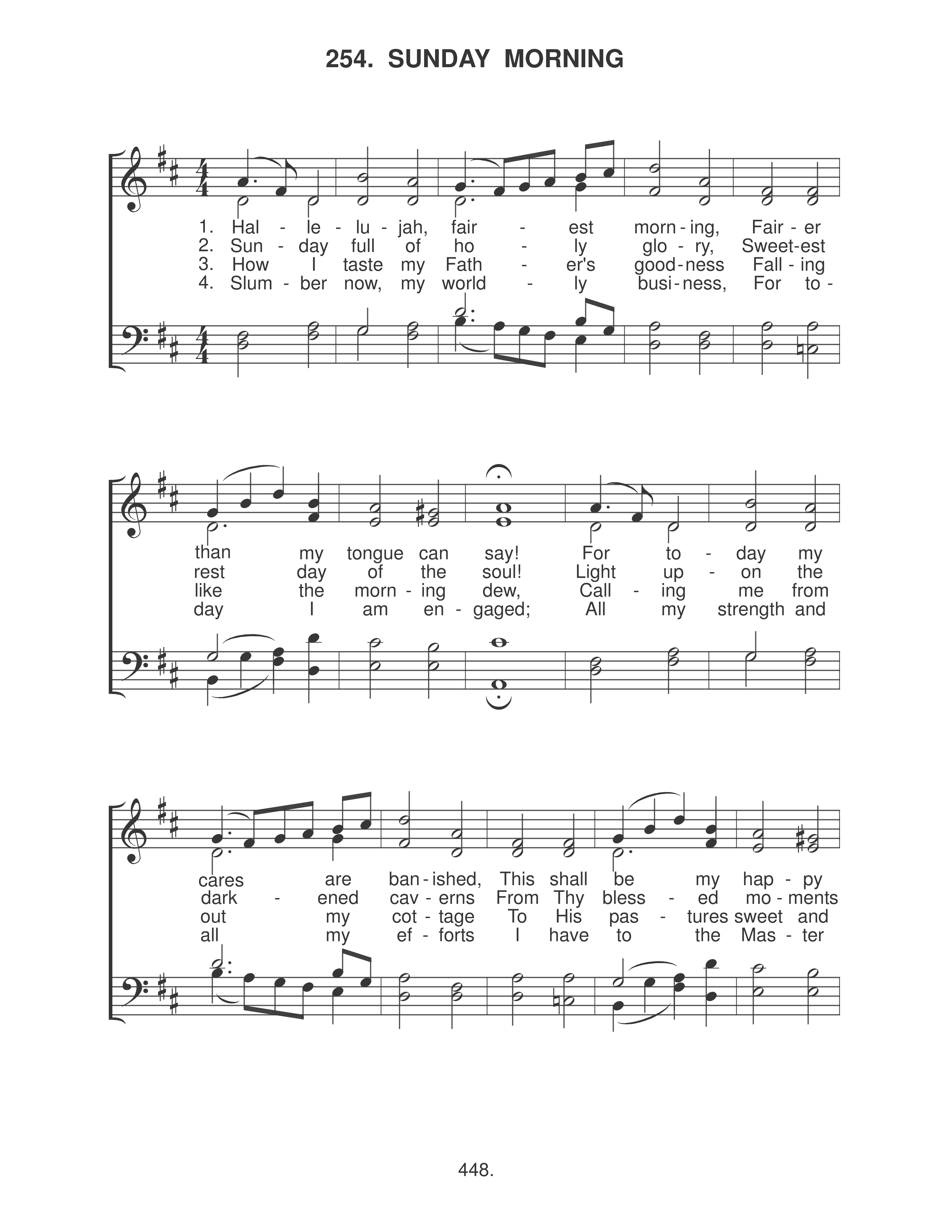 Sunday Morning (#254) page 1