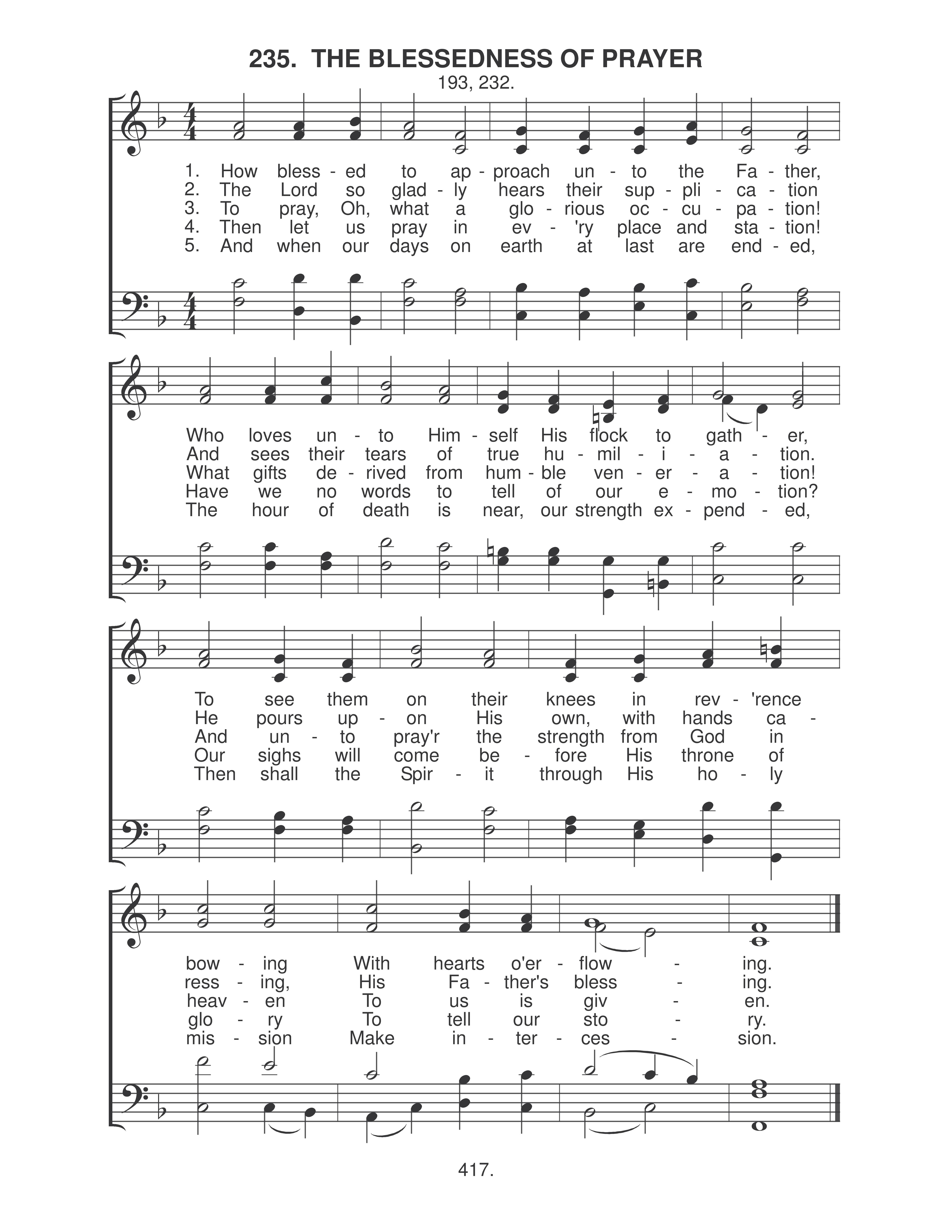 The Blessedness Of Prayer (#235)
