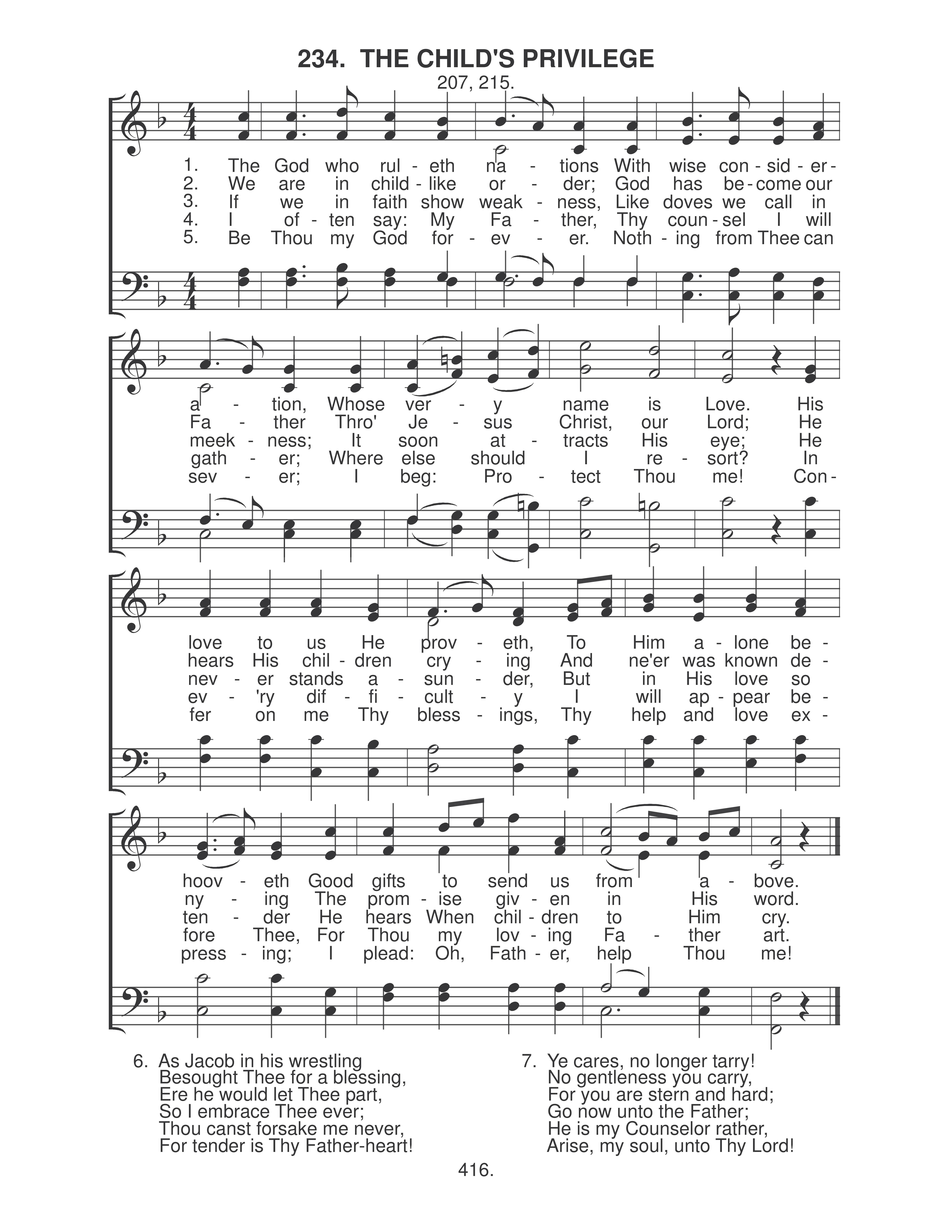 The Child's Privilege (#234)