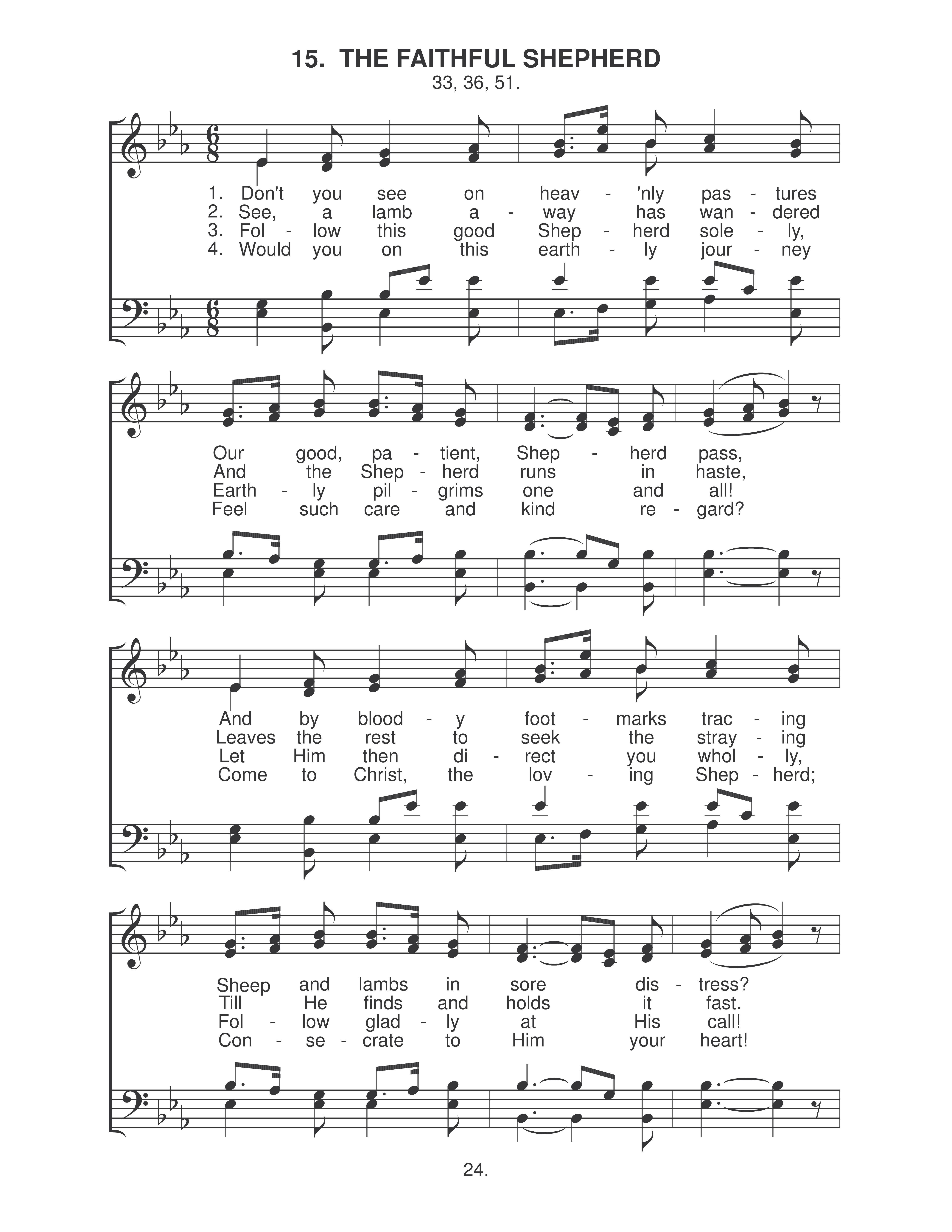 The Faithful Shepherd (#15) page 1