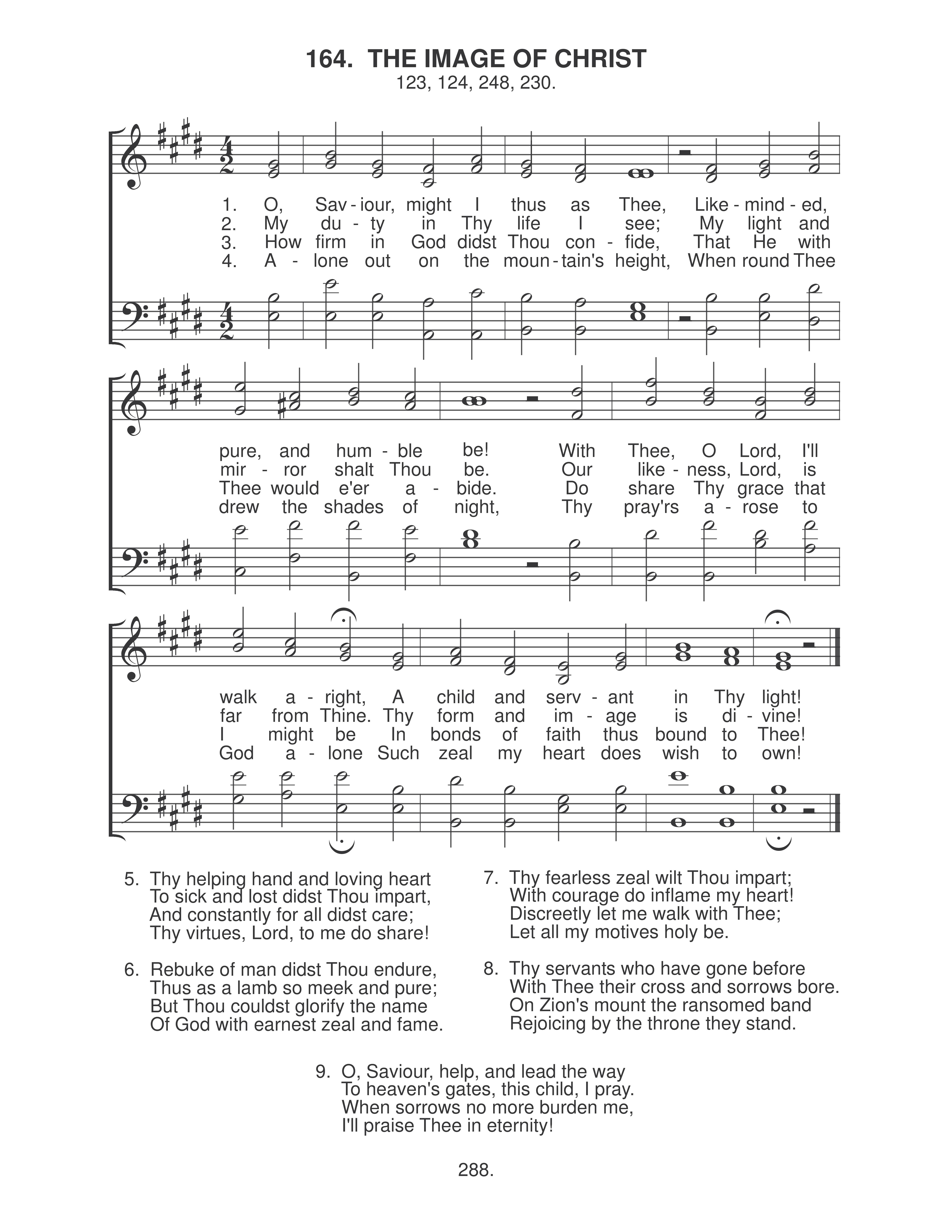 The Image Of Christ (#164)