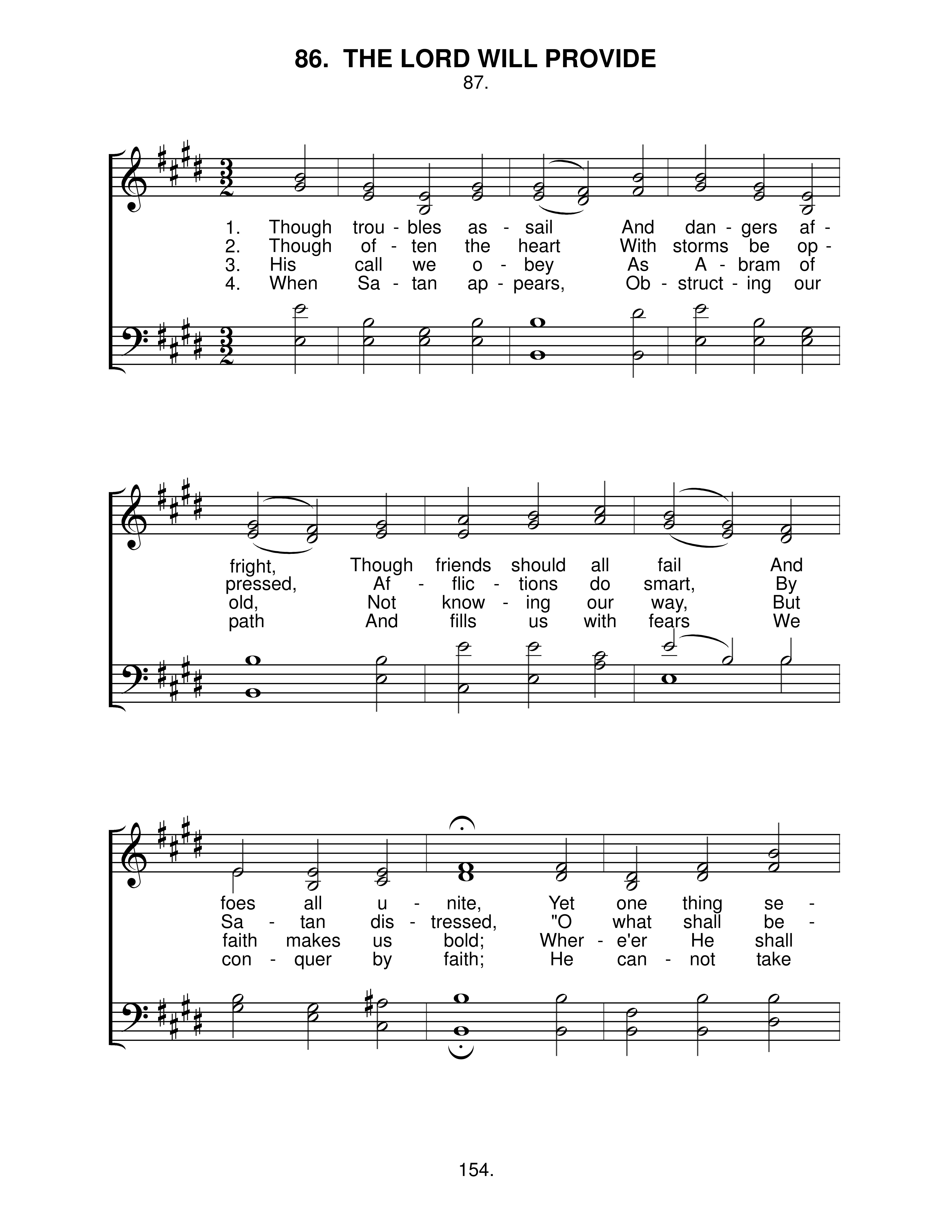 The Lord Will Provide (#86) page 1