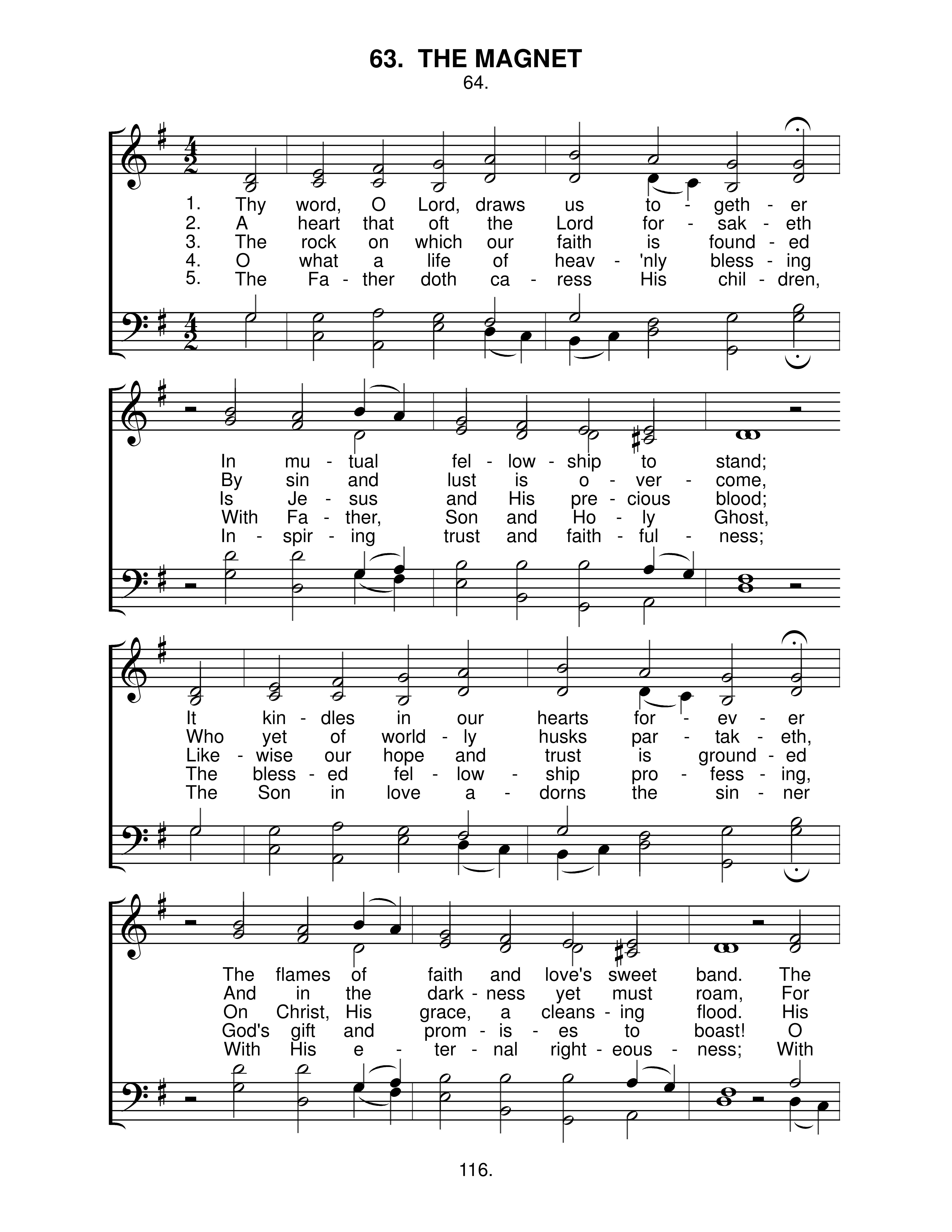 The Magnet (#63) page 1