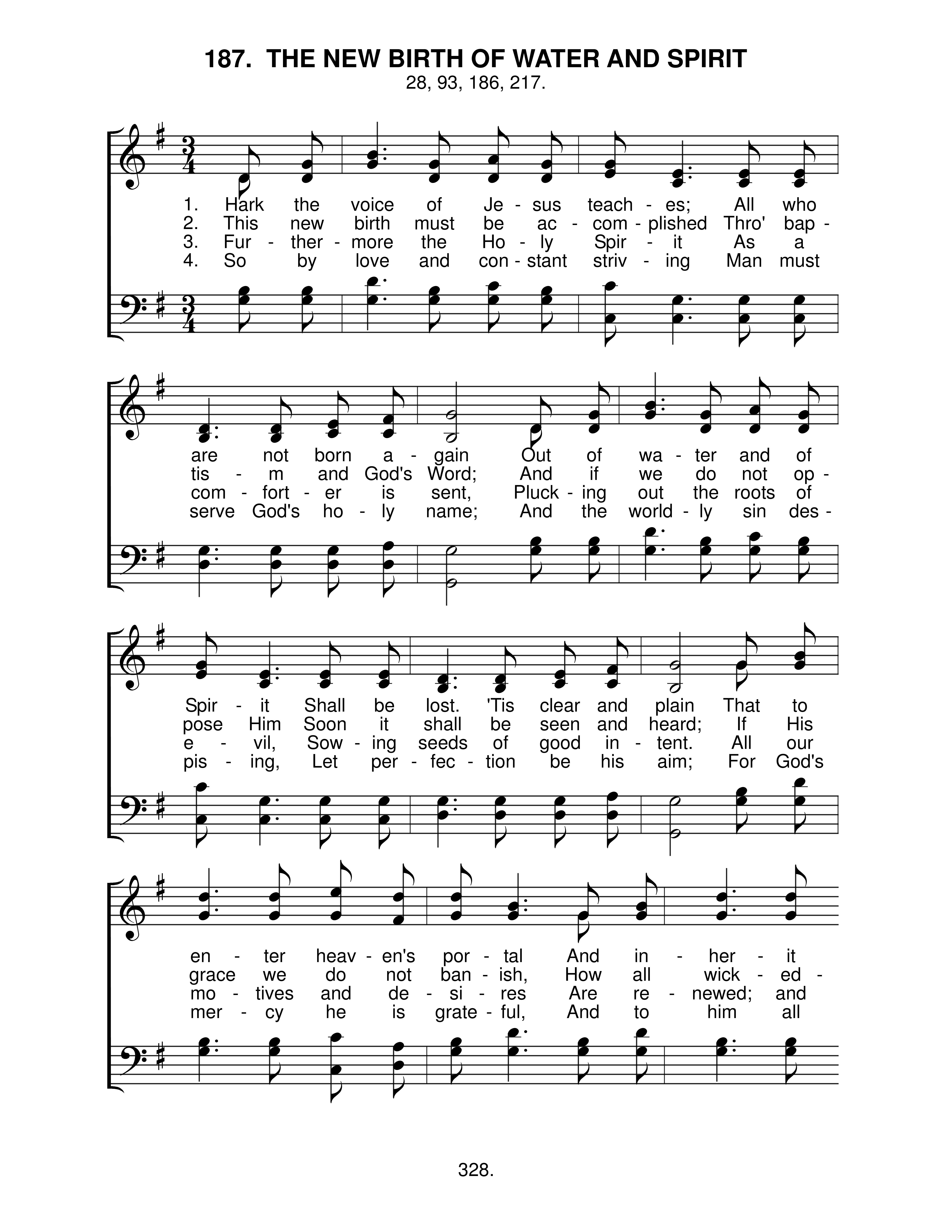 The New Birth Of Water And Spirit (#187) page 1