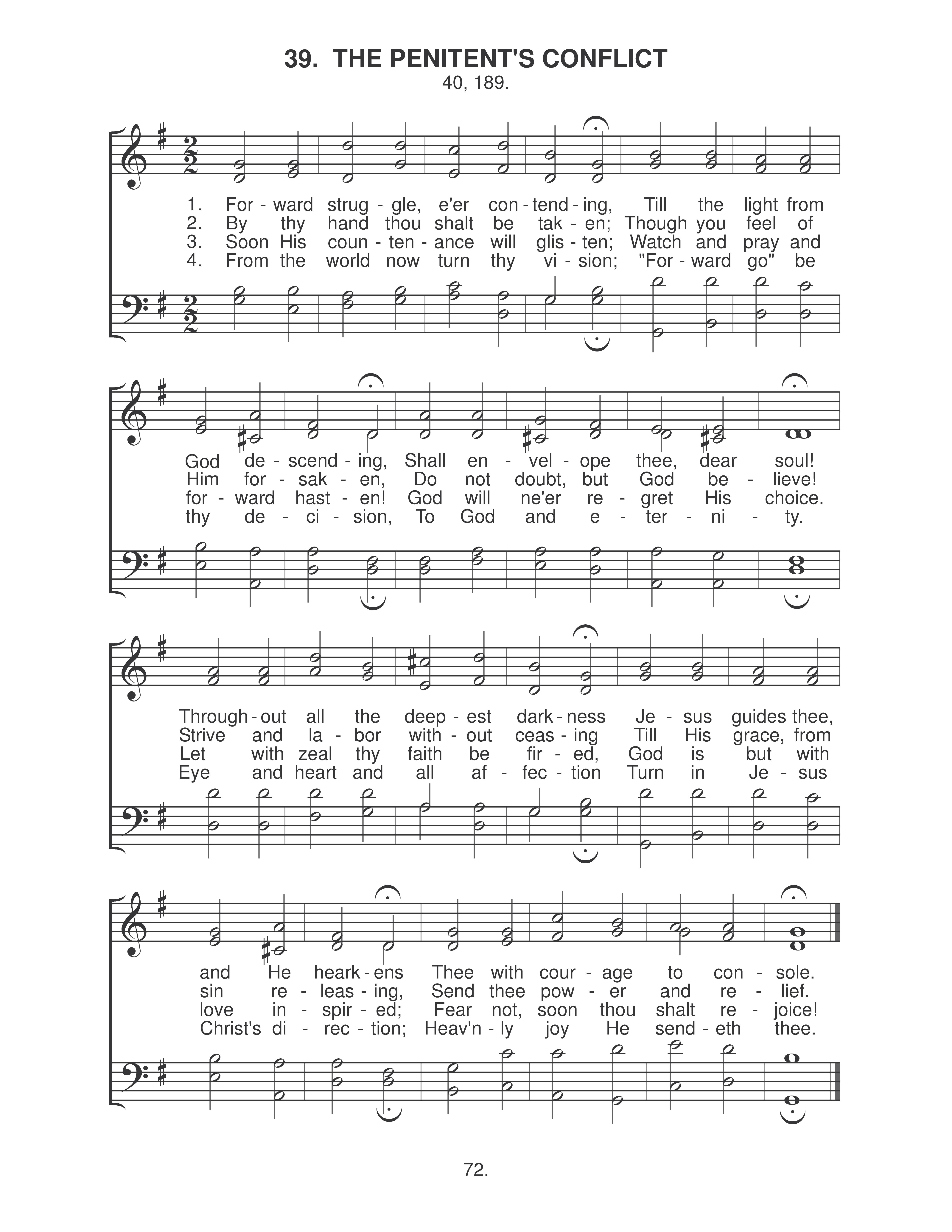 The Penitent's Conflict (#39) page 1