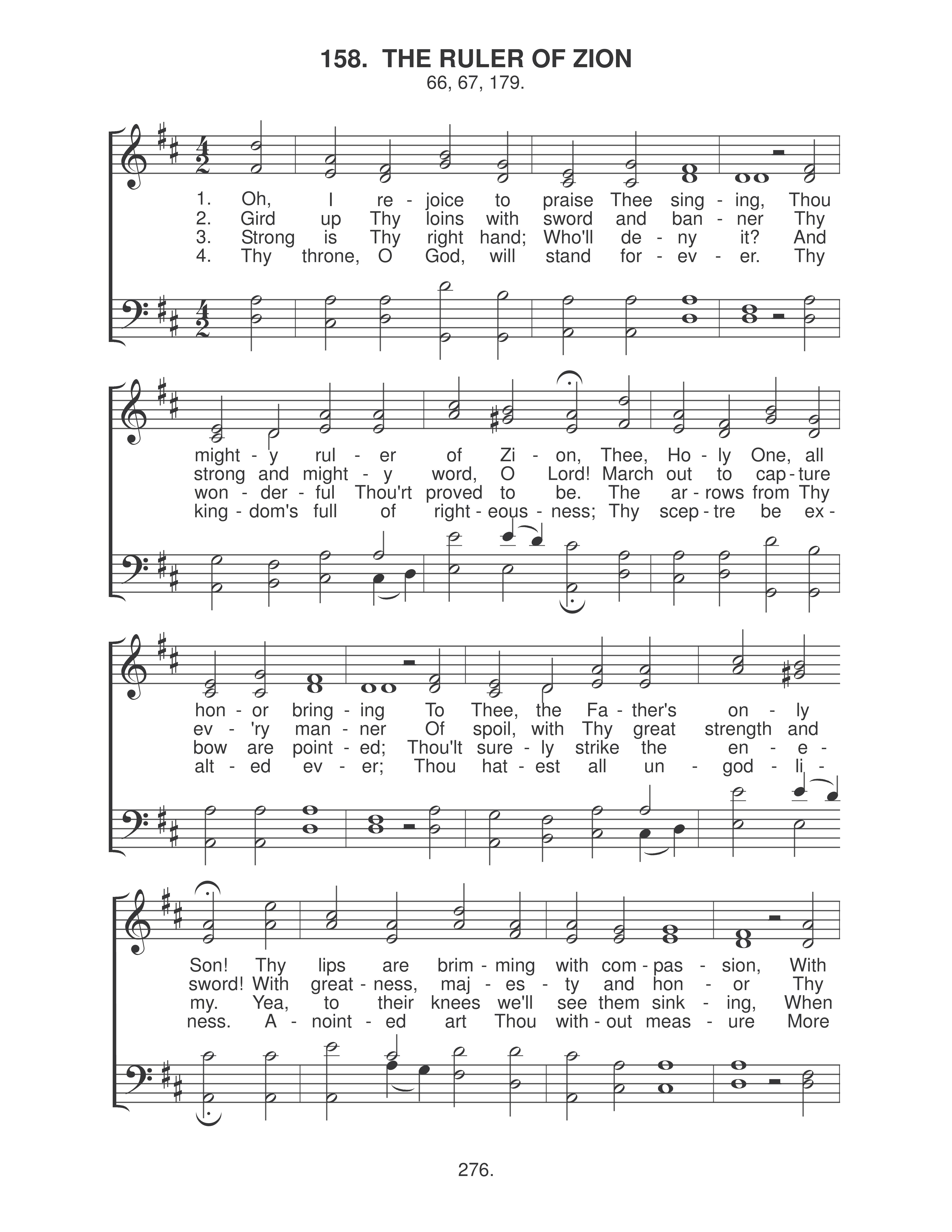 The Ruler Of Zion (#158) page 1