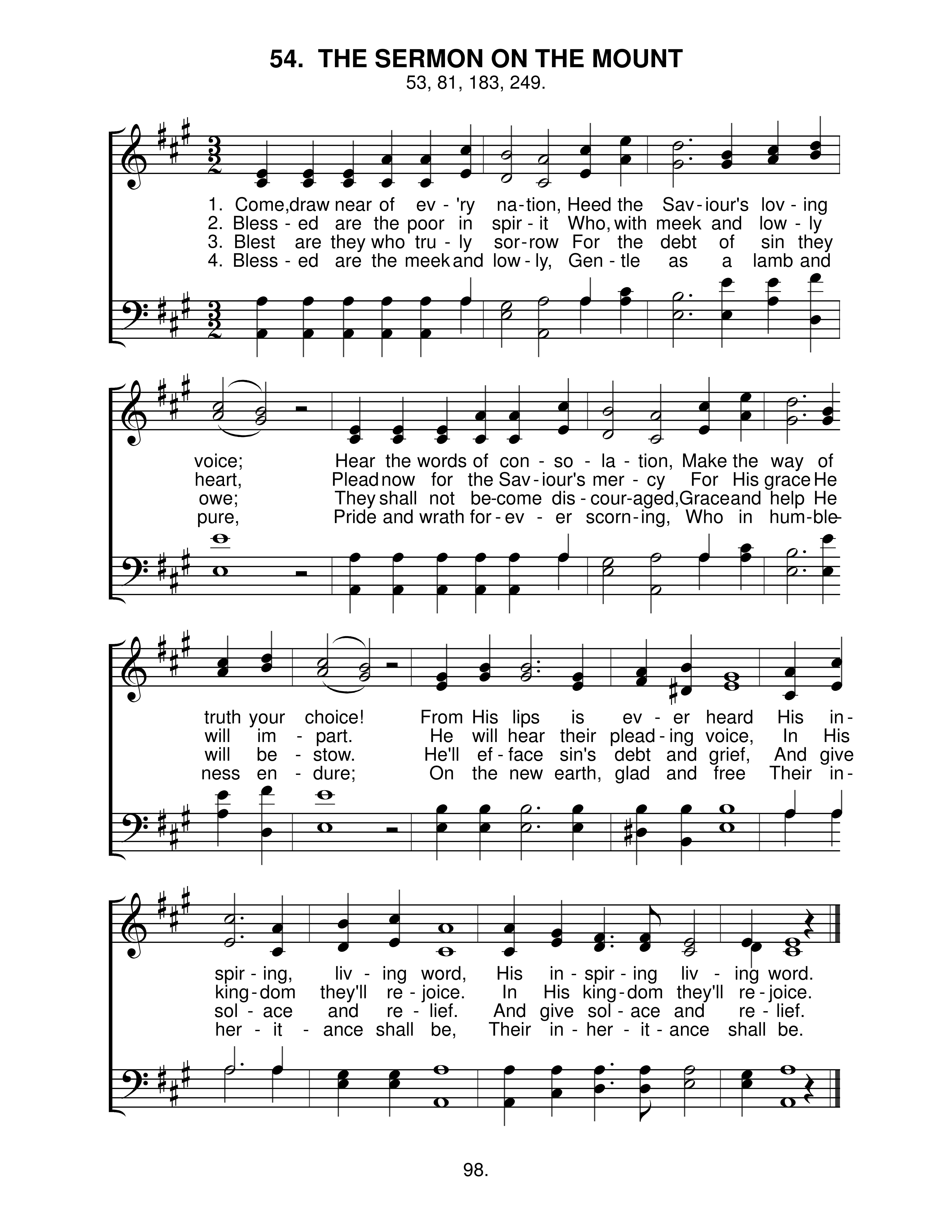 The Sermon On The Mount (#54) page 1