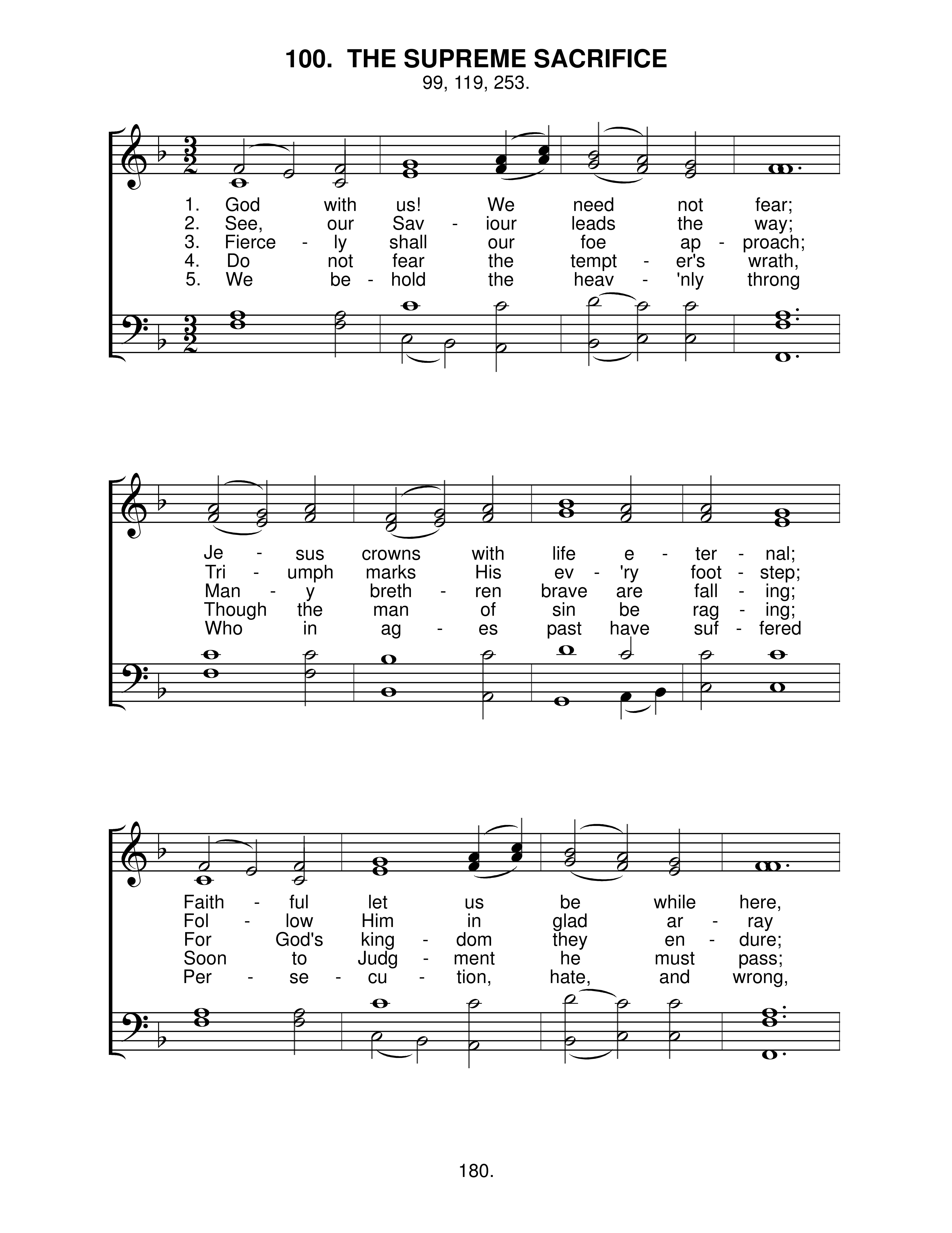 The Supreme Sacrifice (#100) page 1