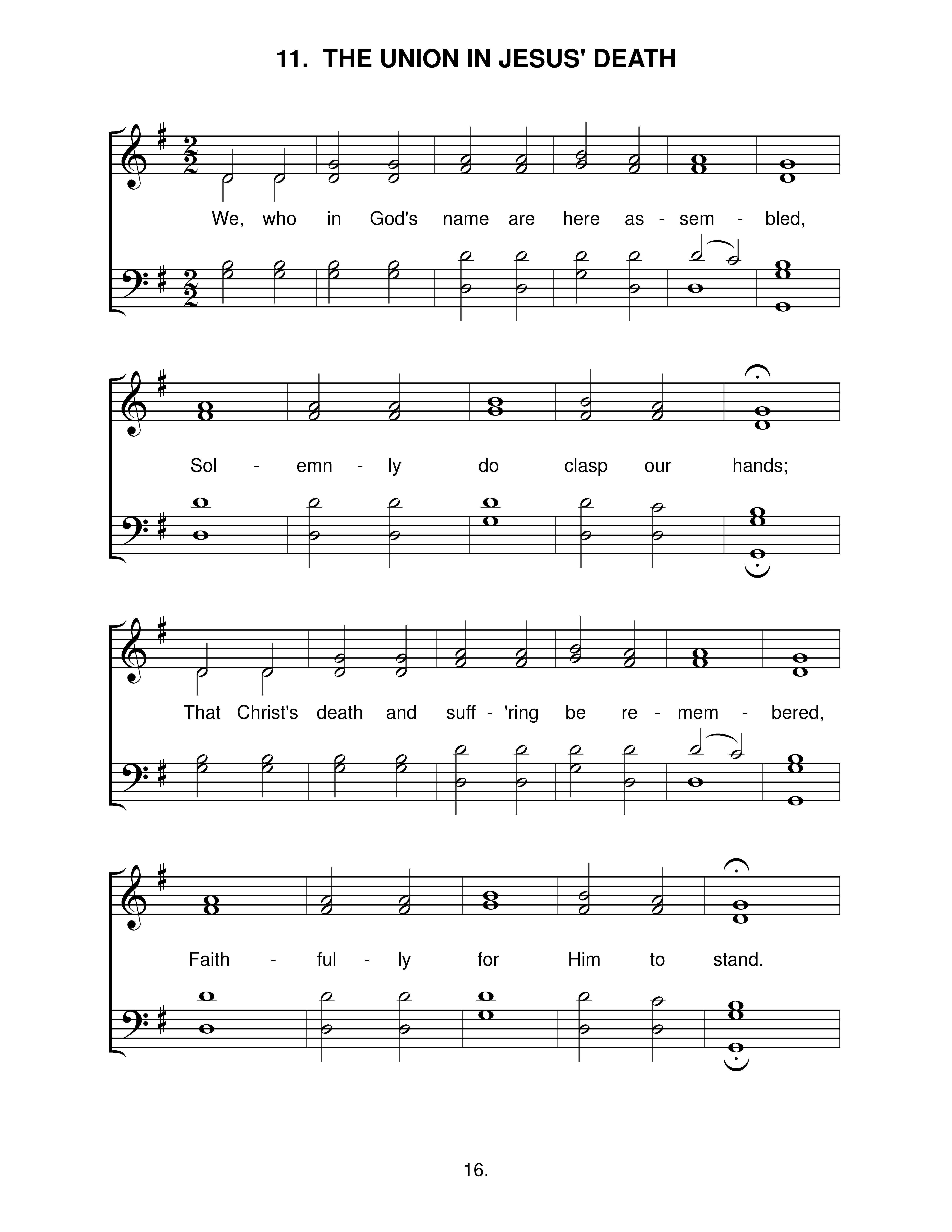 The Union In Jesus' Death (#11) page 1