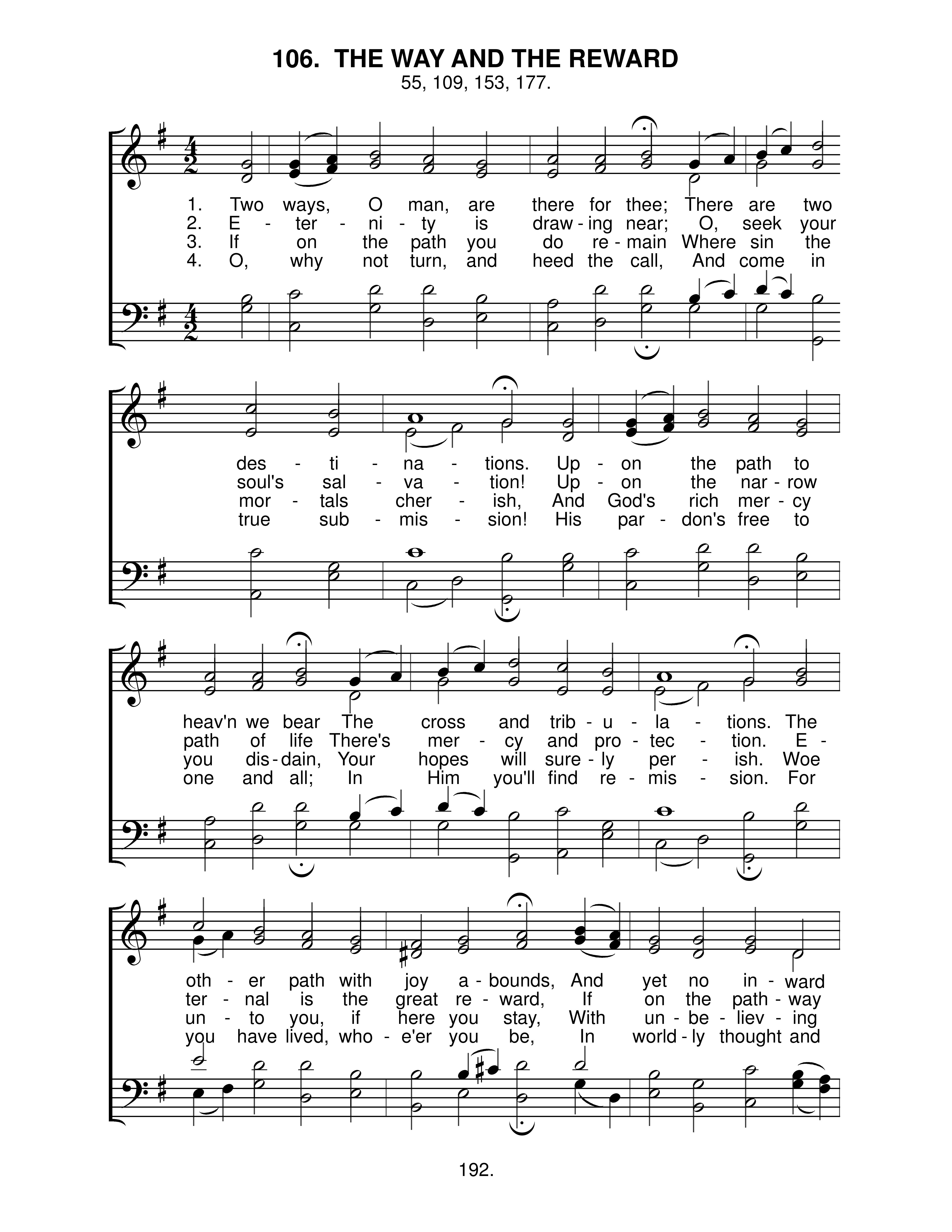 The Way And The Reward (#106) page 1