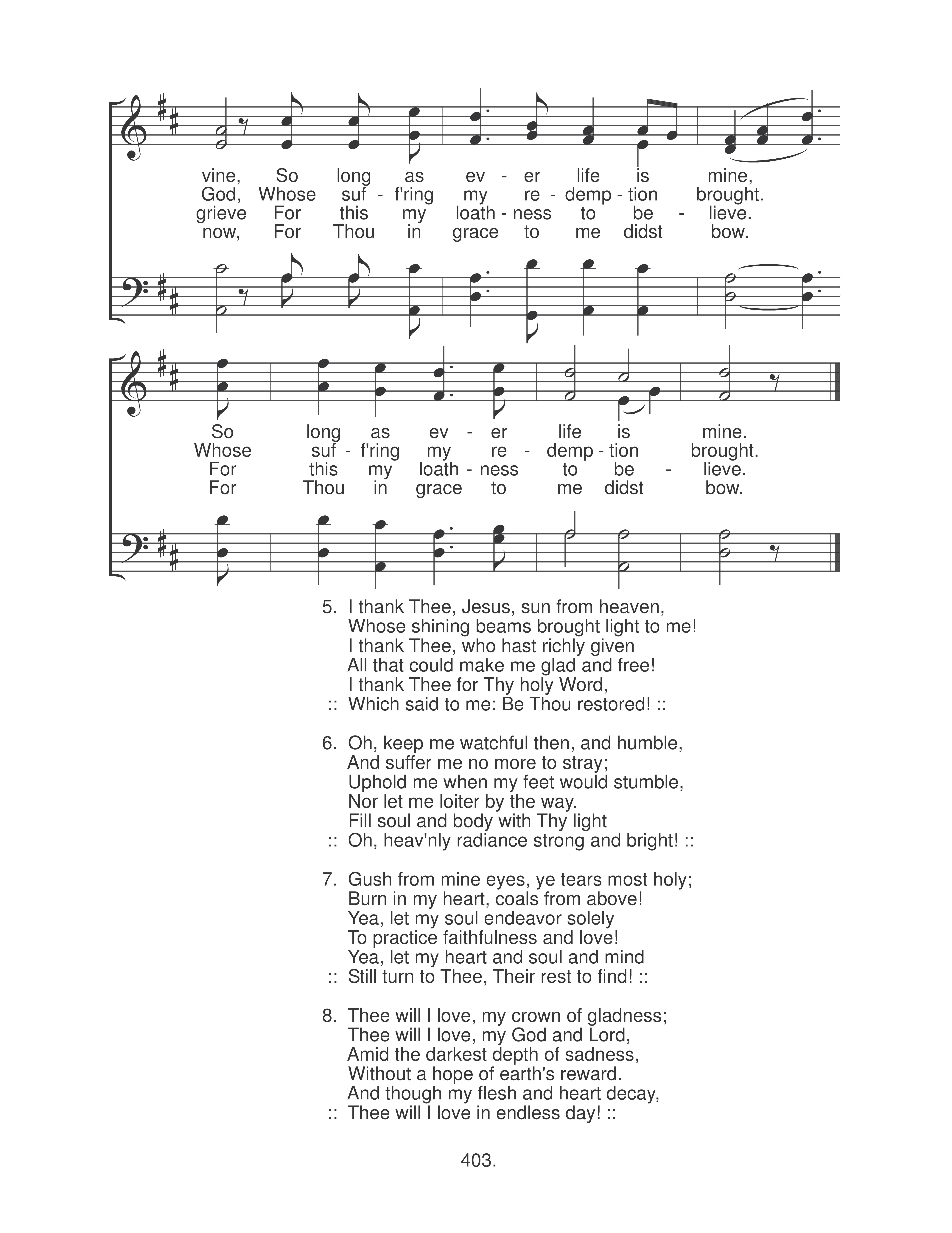 To My Redeemer (#227) page 2