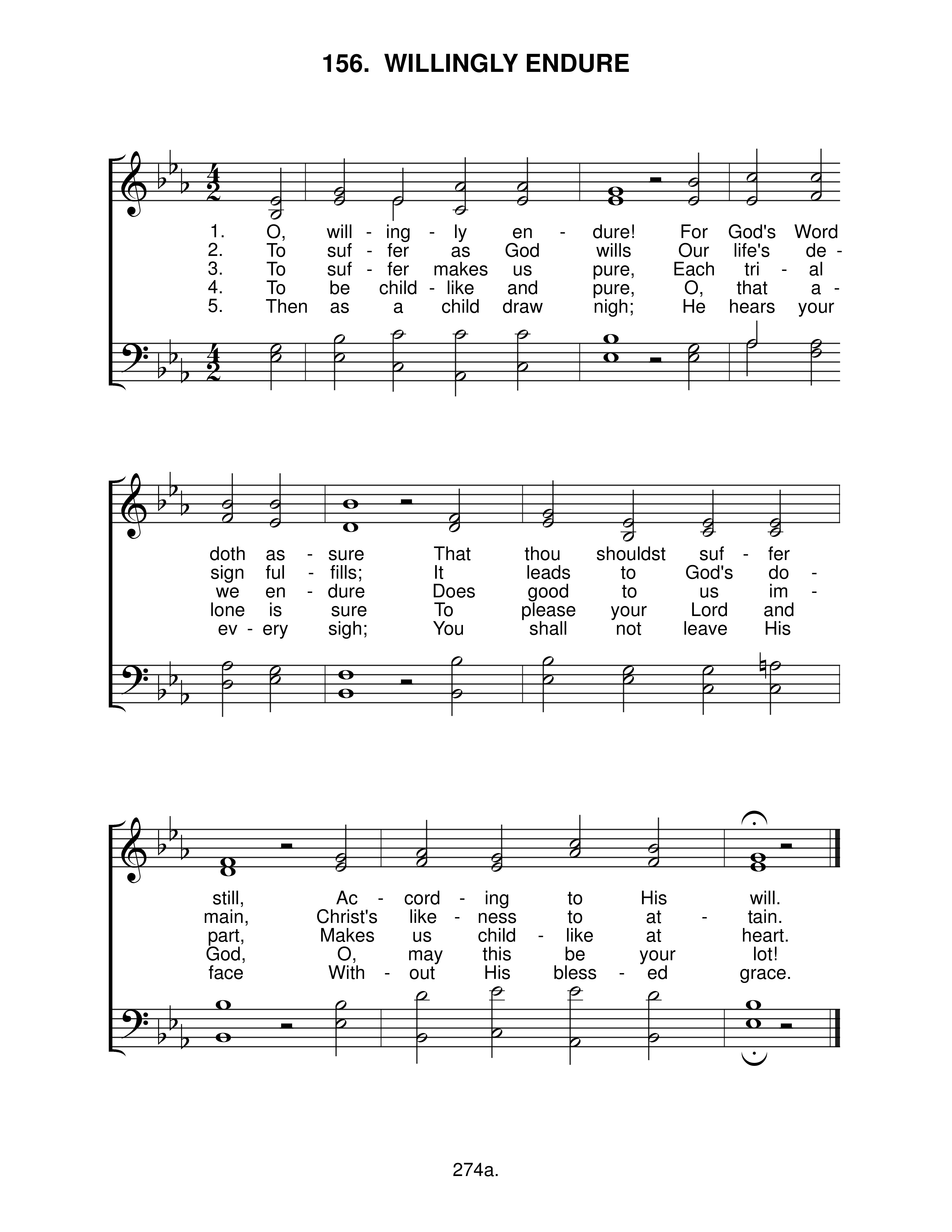 Willingly Endure (#156)